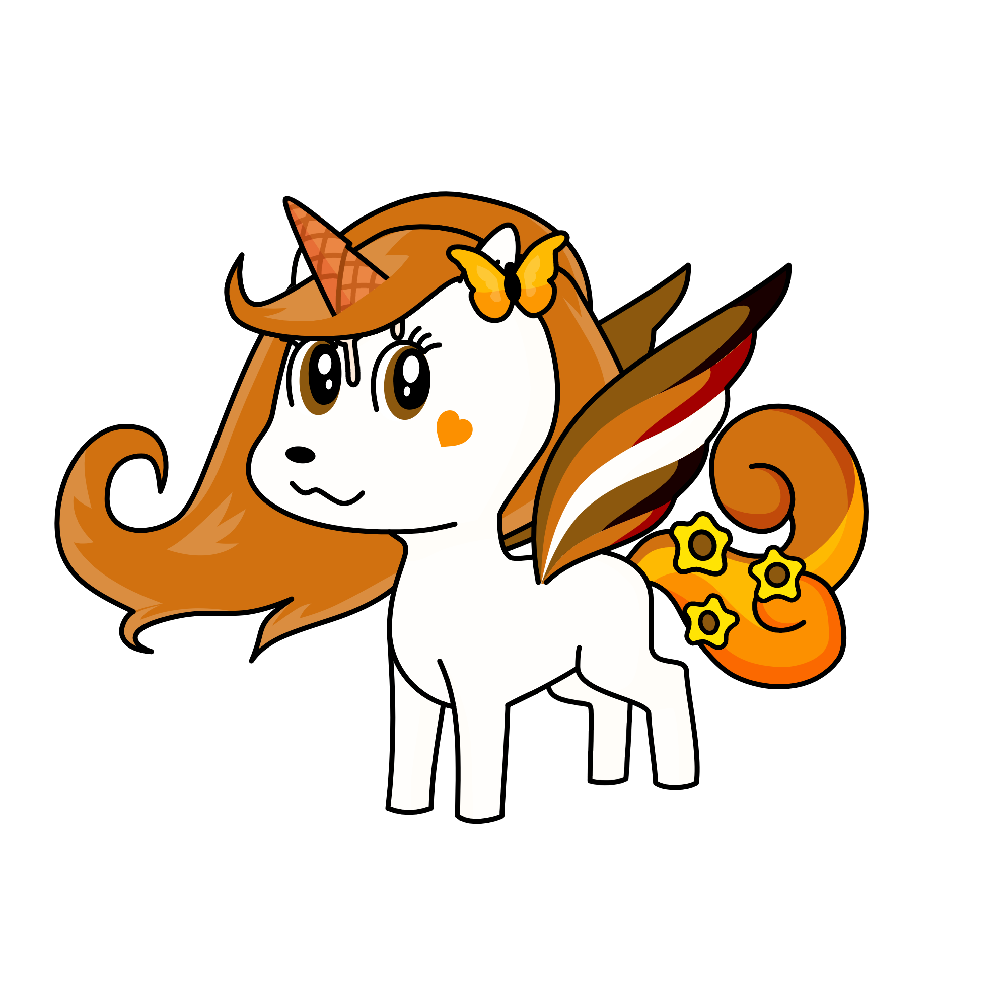 Ice cream, the unicorn