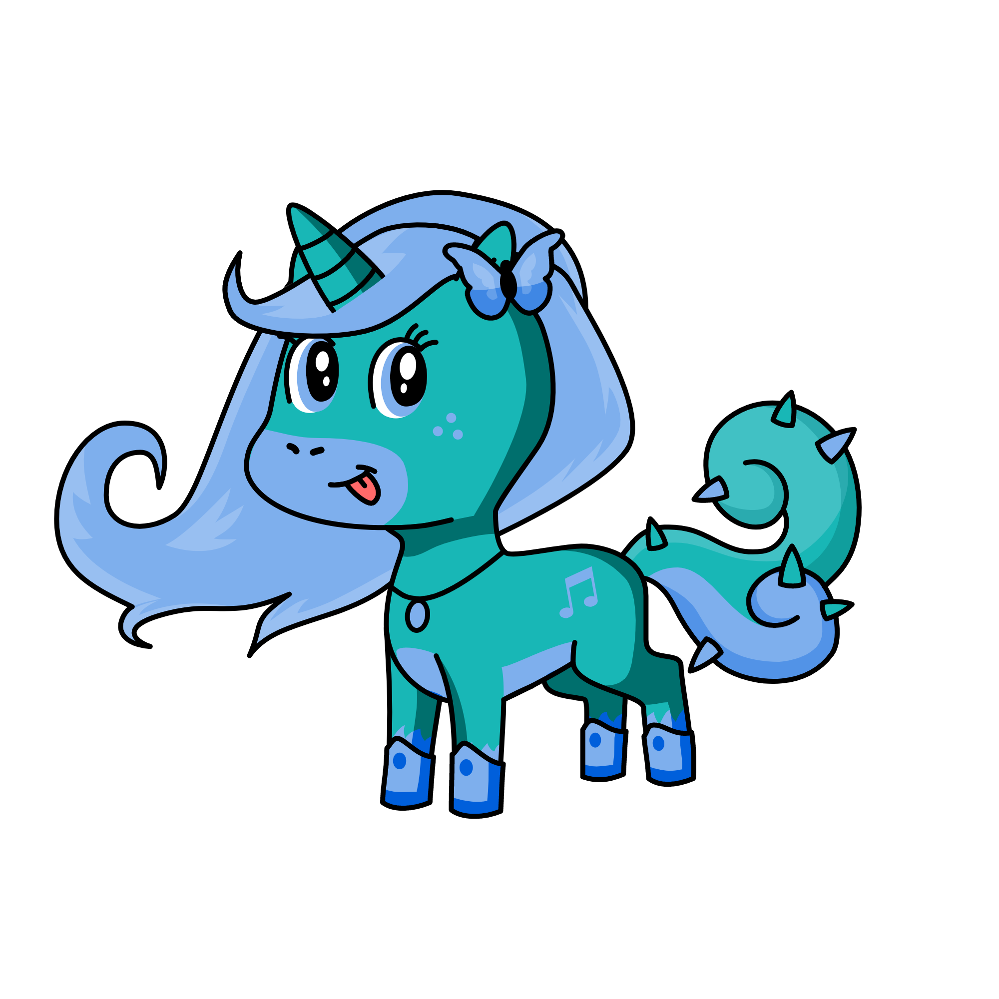Charlotte, the unicorn