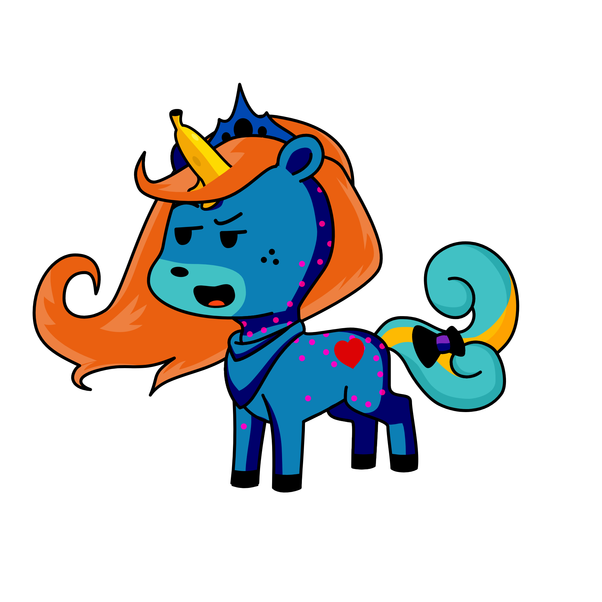Flipy flop banana ?, the unicorn