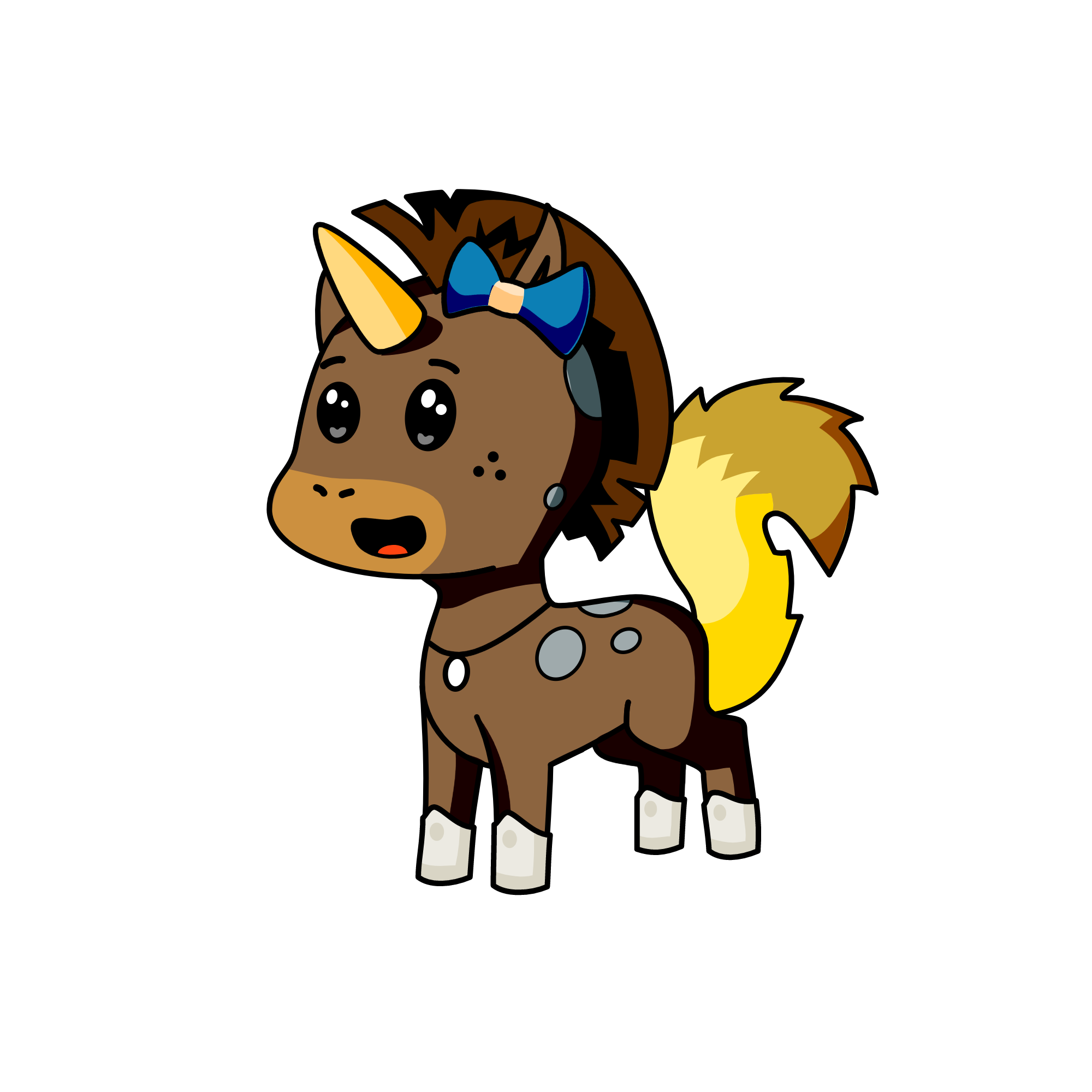 Georgia, the unicorn