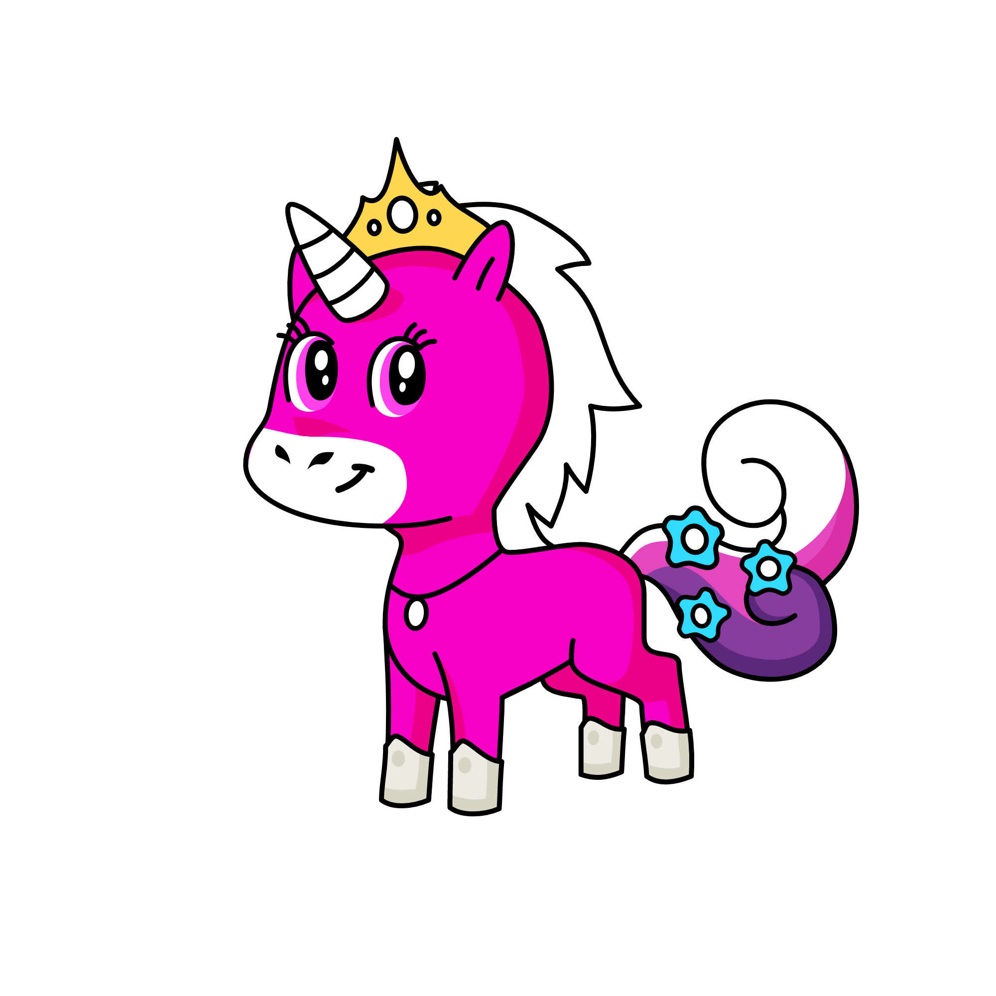 sleeping beauty, the unicorn