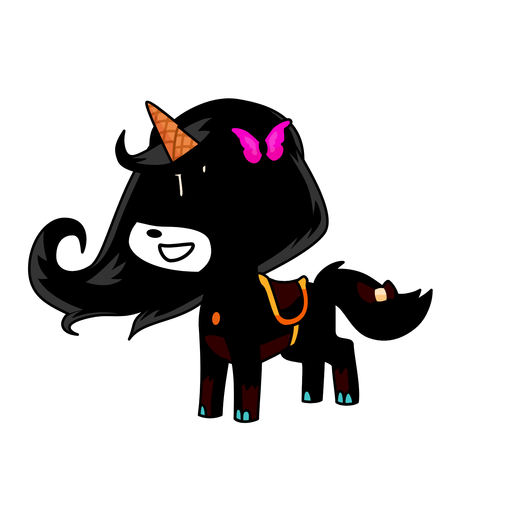 Hello..., the unicorn