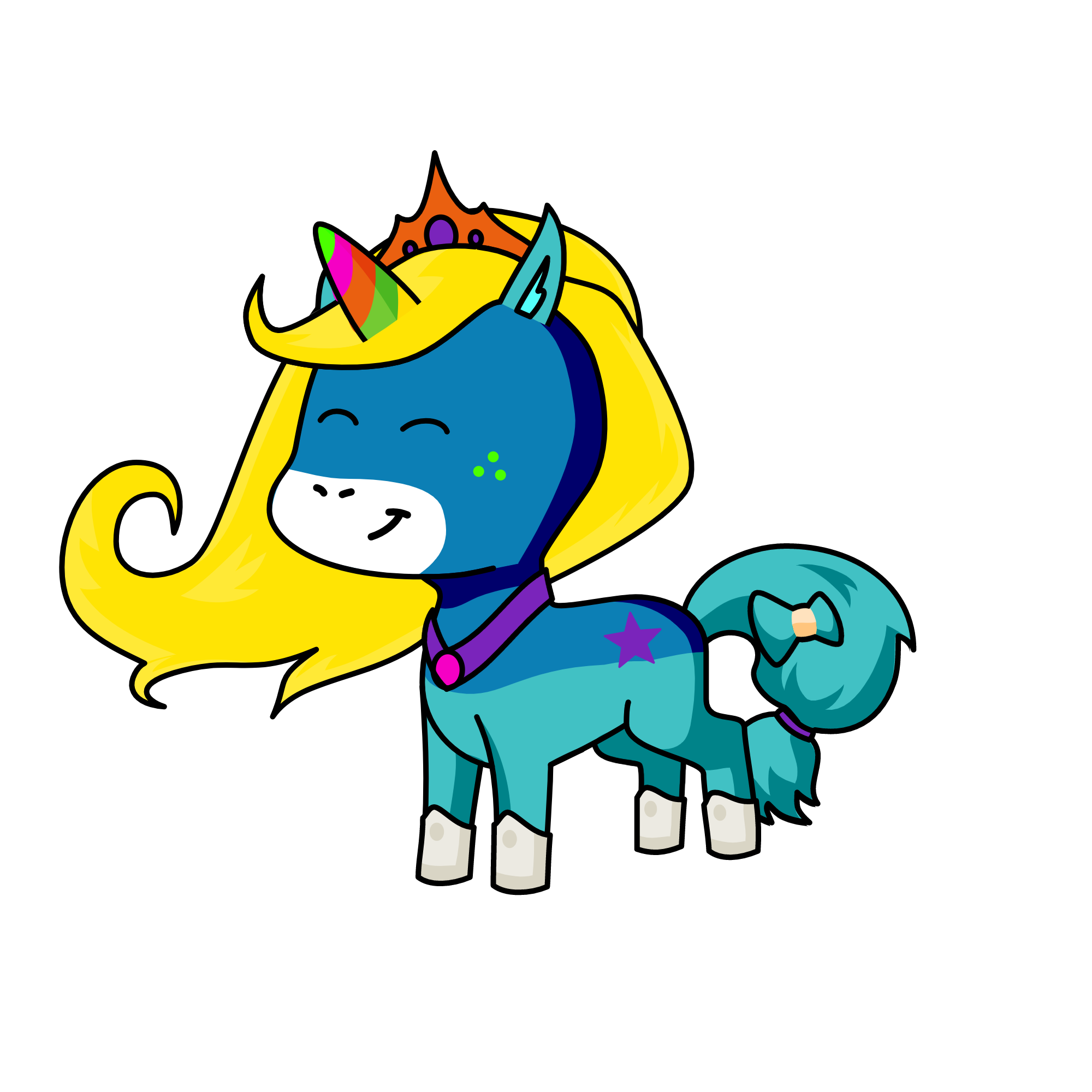 Star queen, the unicorn