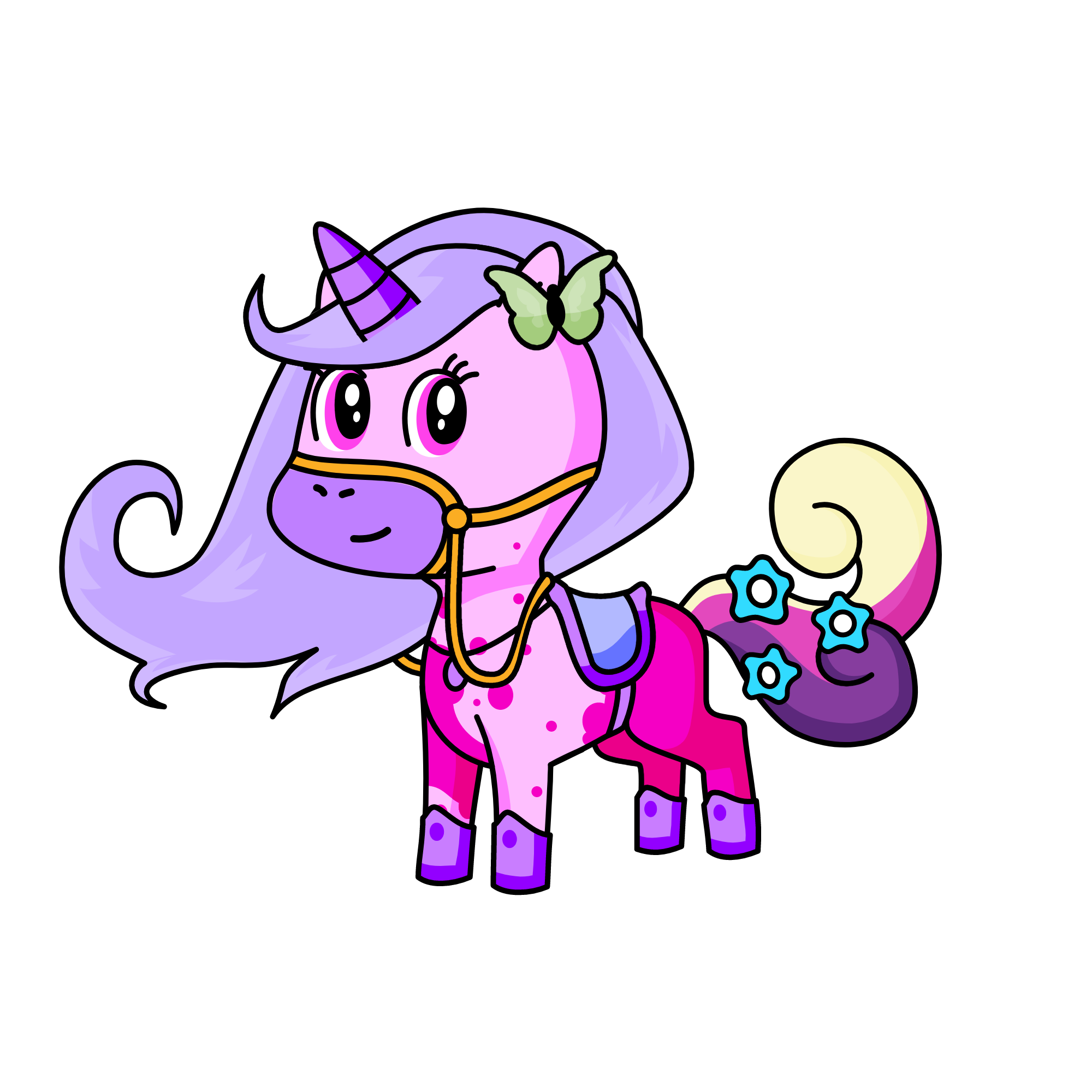 Tini, the unicorn