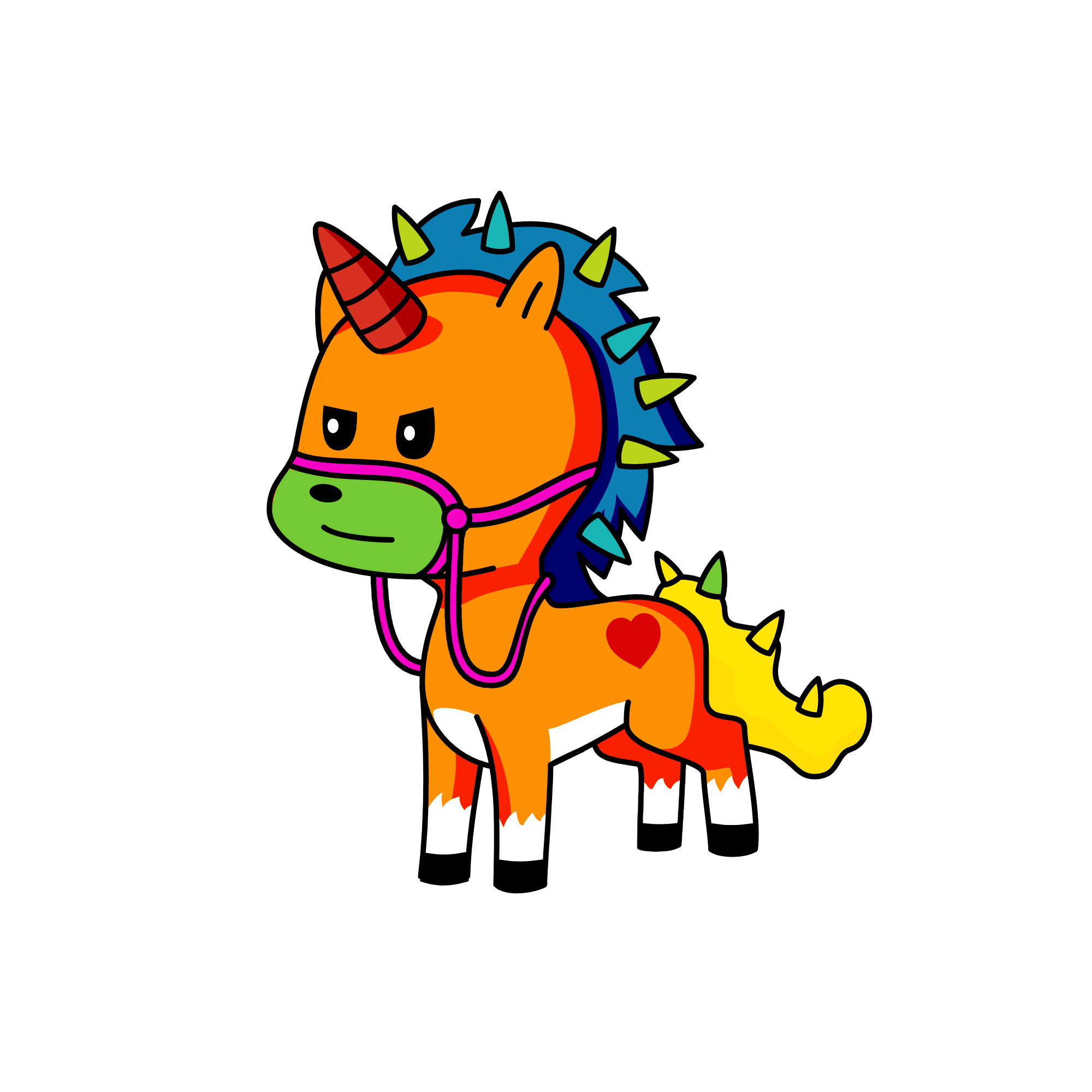 inbisible o bisible, the unicorn