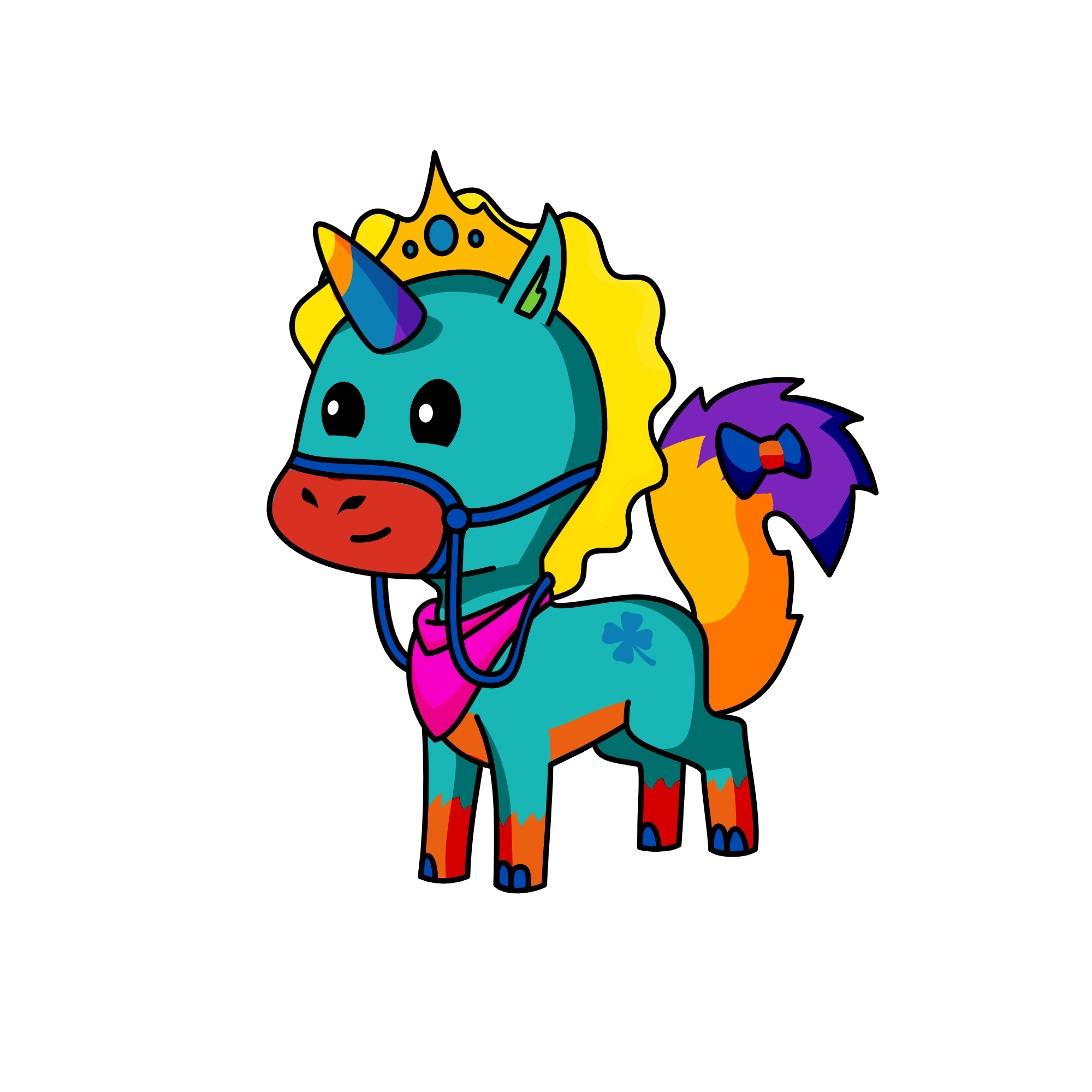 up, the unicorn