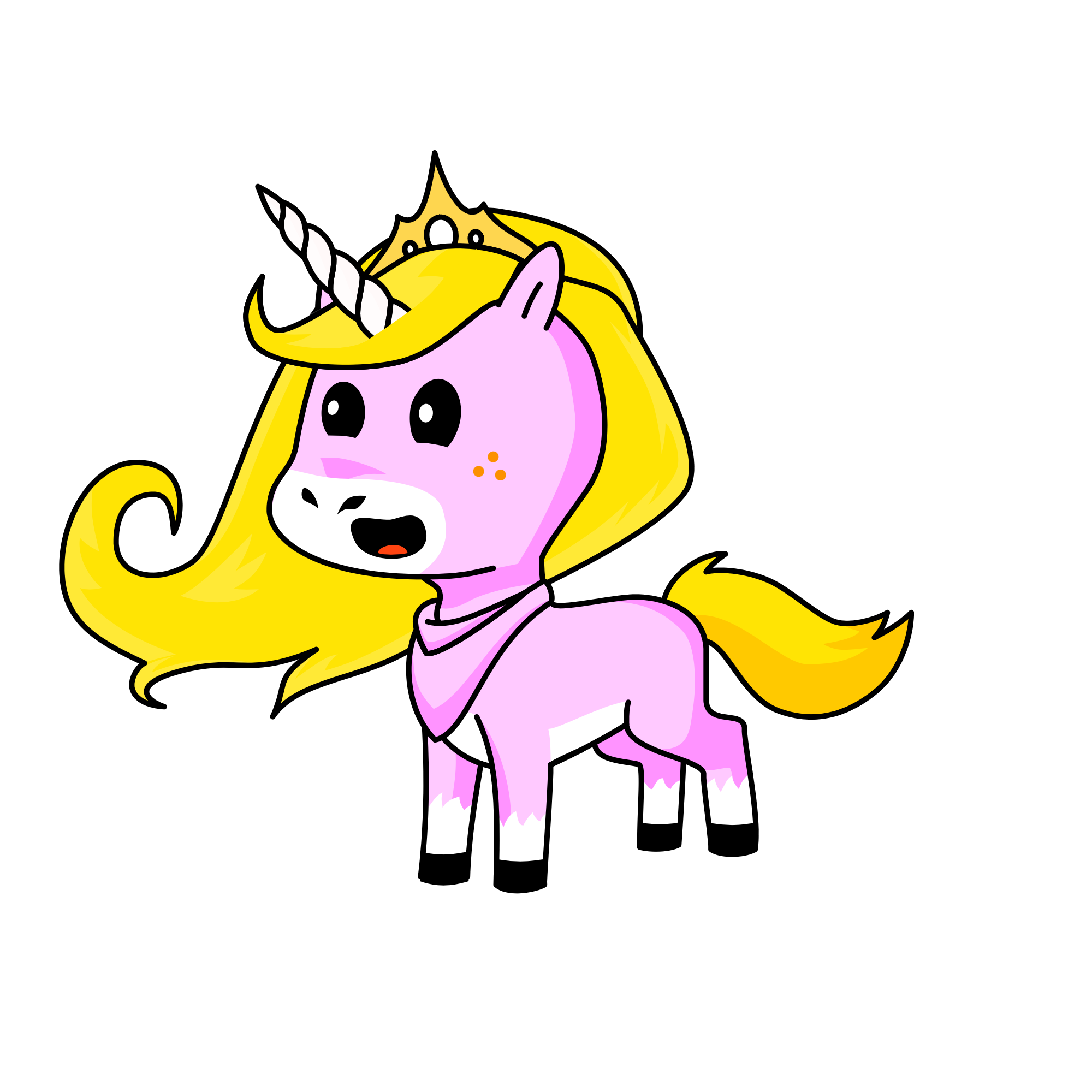 Baby girl 🥰, the unicorn