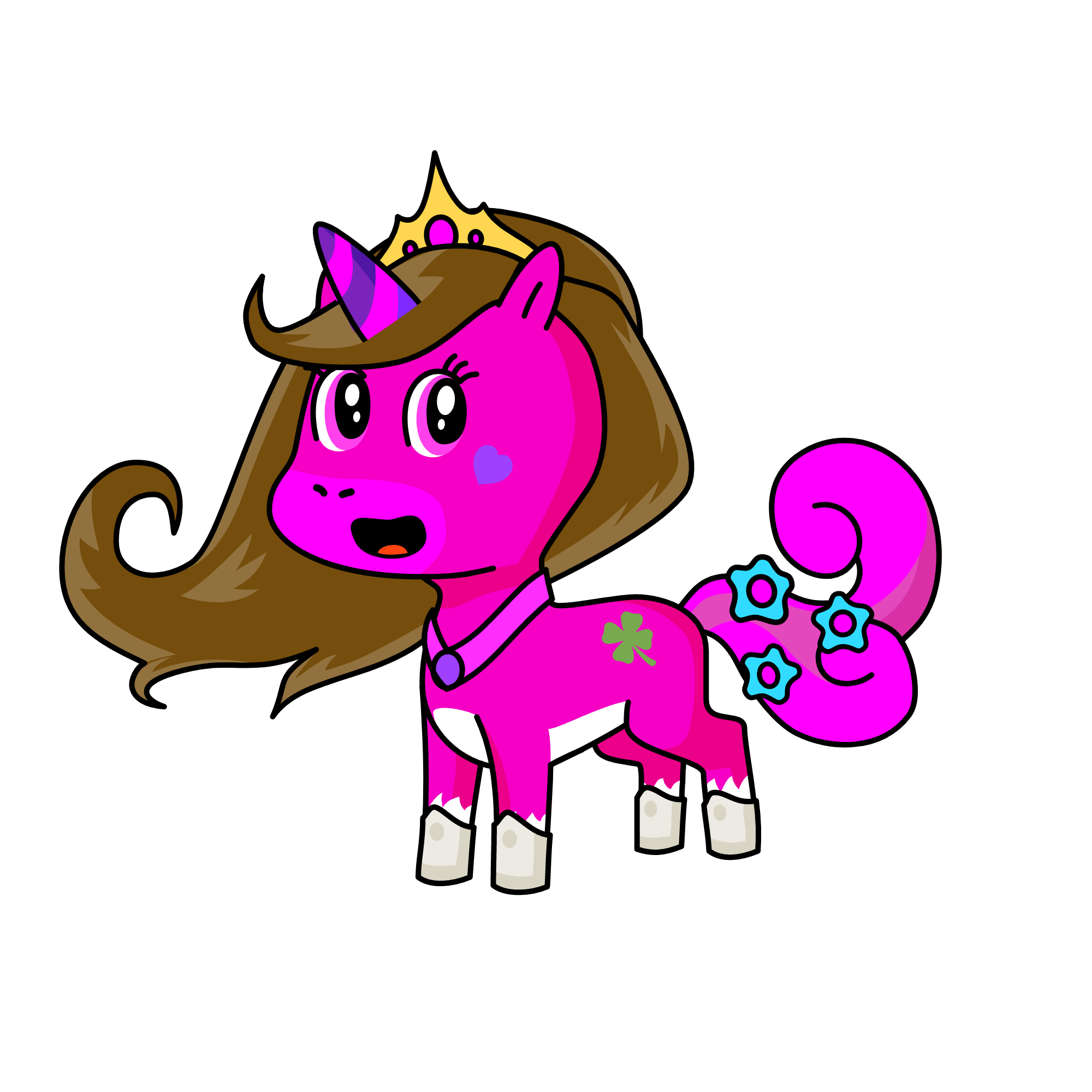princesa de las nubes unicornio, the unicorn