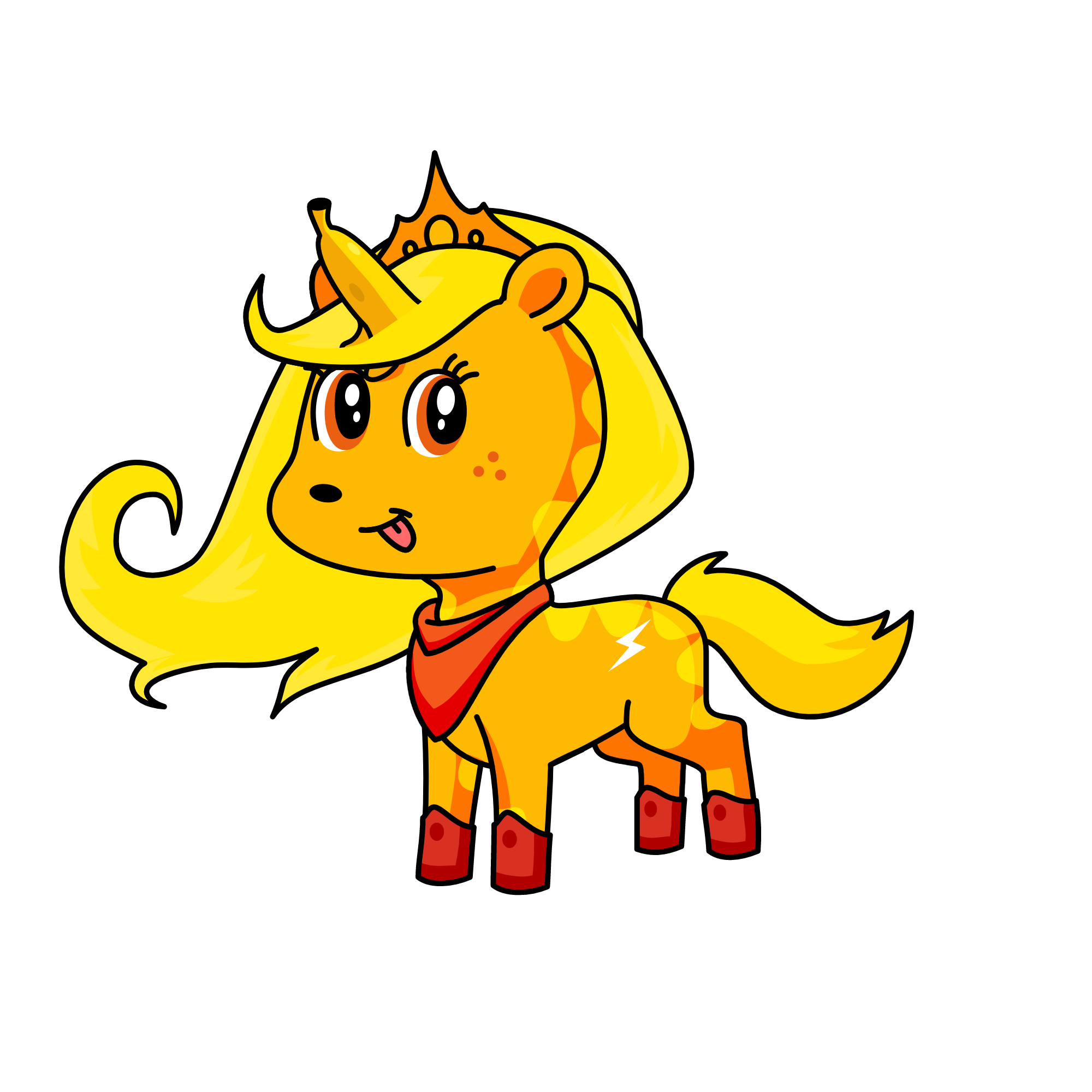 Banana Mania, the unicorn