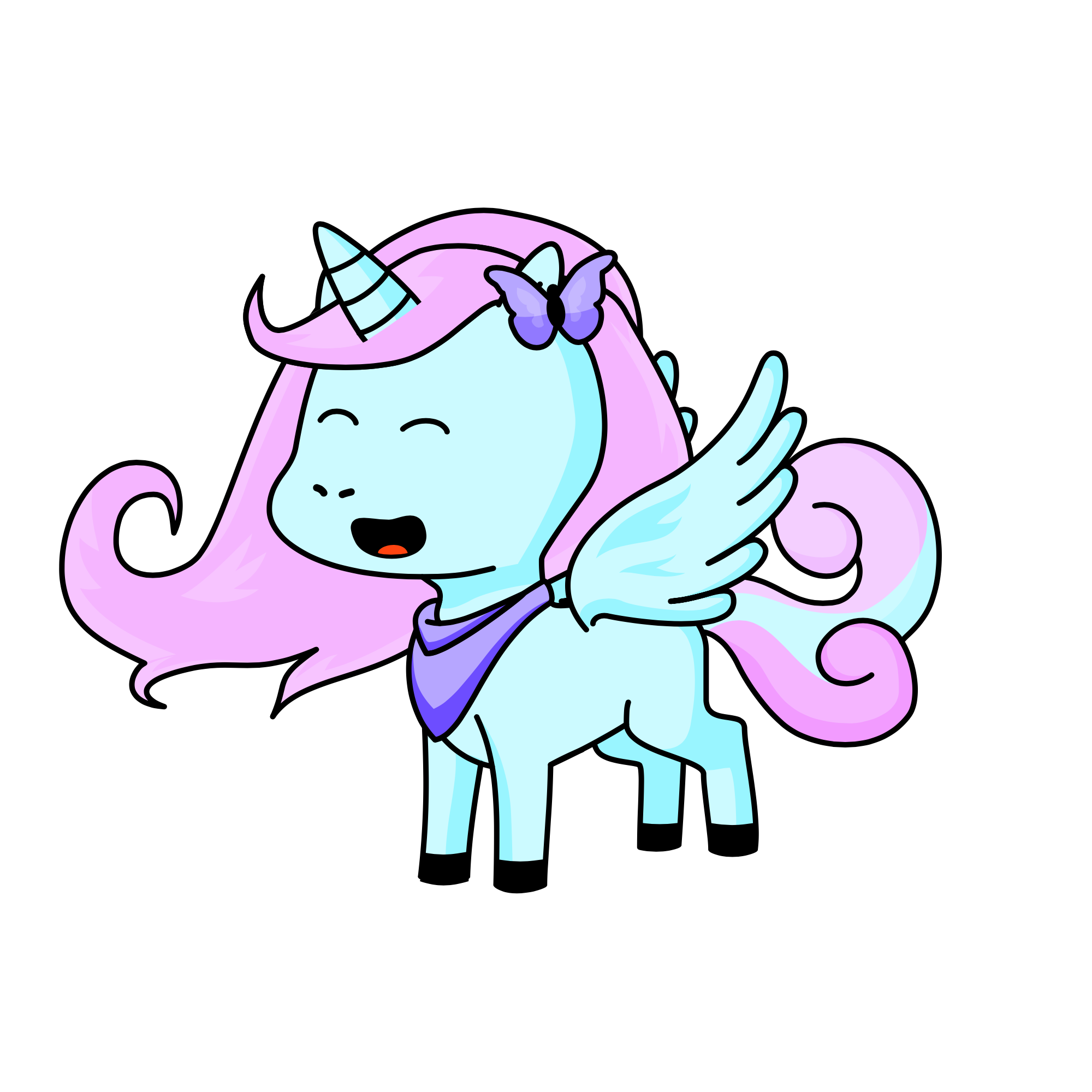 pastella, the unicorn