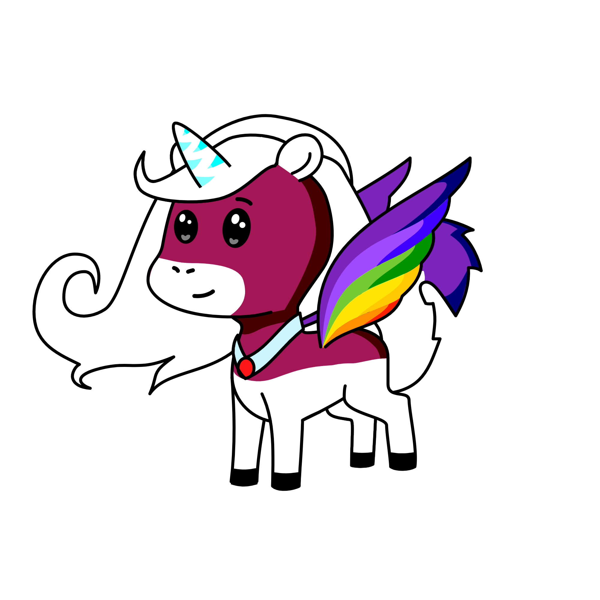 MLFFFFQQ, the unicorn