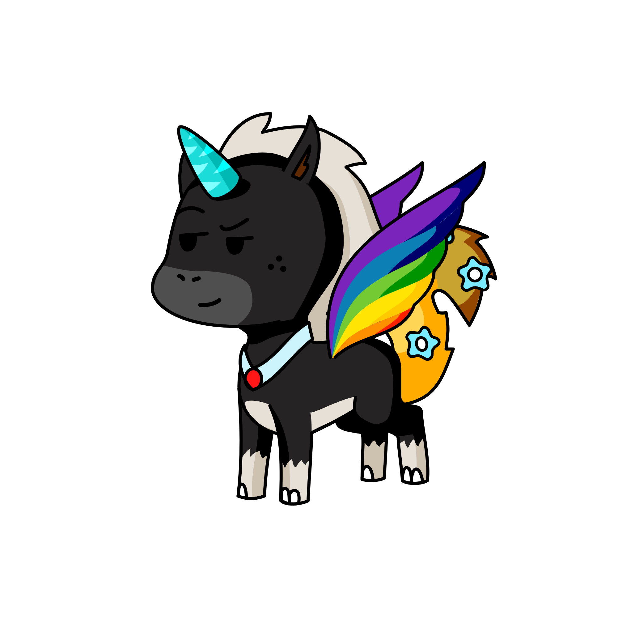 KH45;55JU, the unicorn