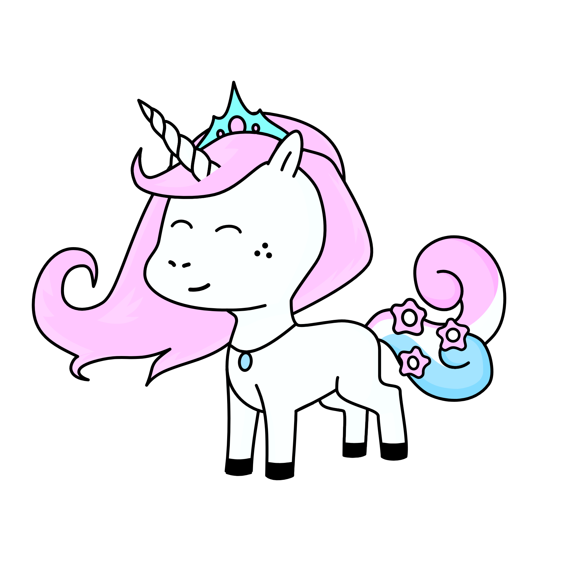 Melon, the unicorn
