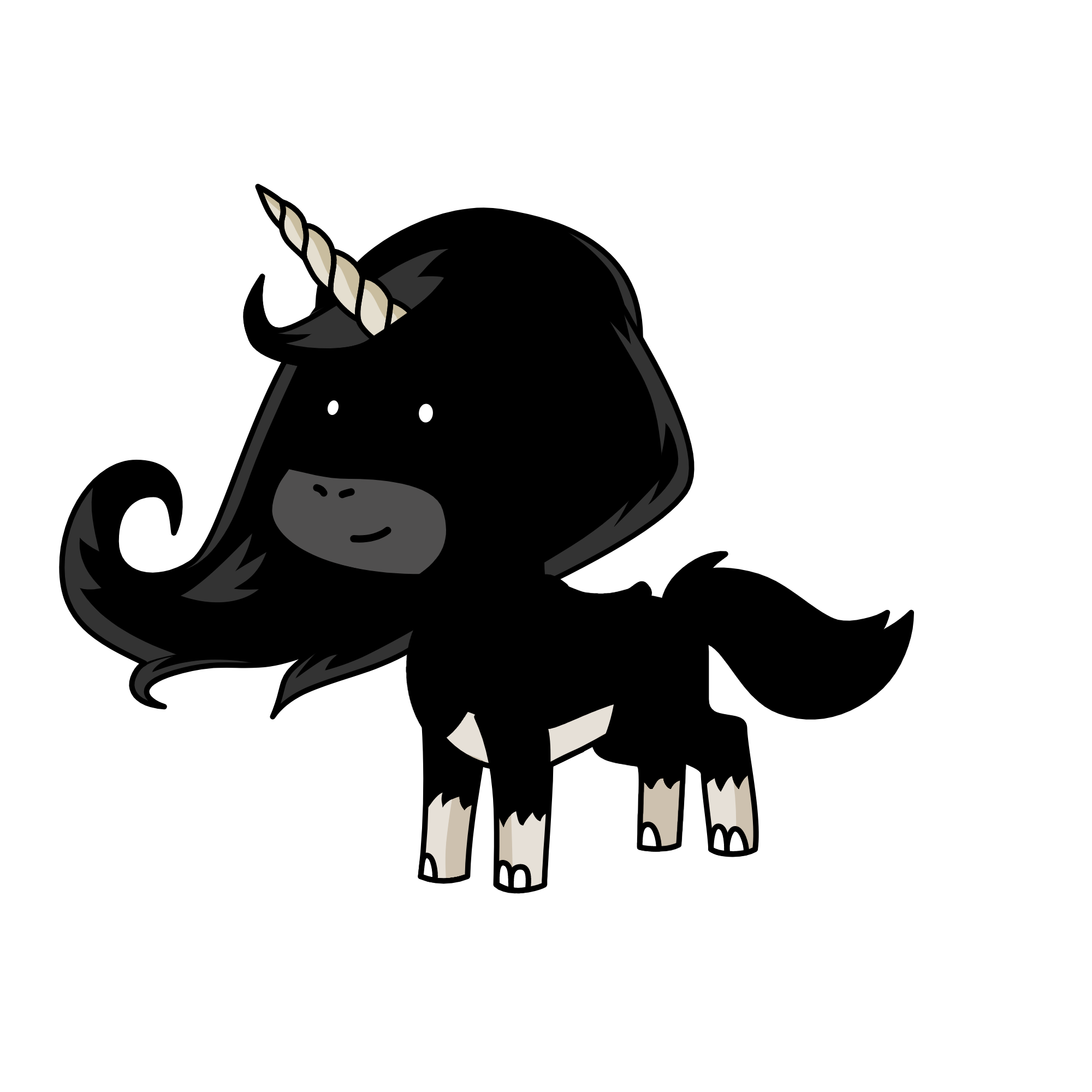 Shadow, the unicorn
