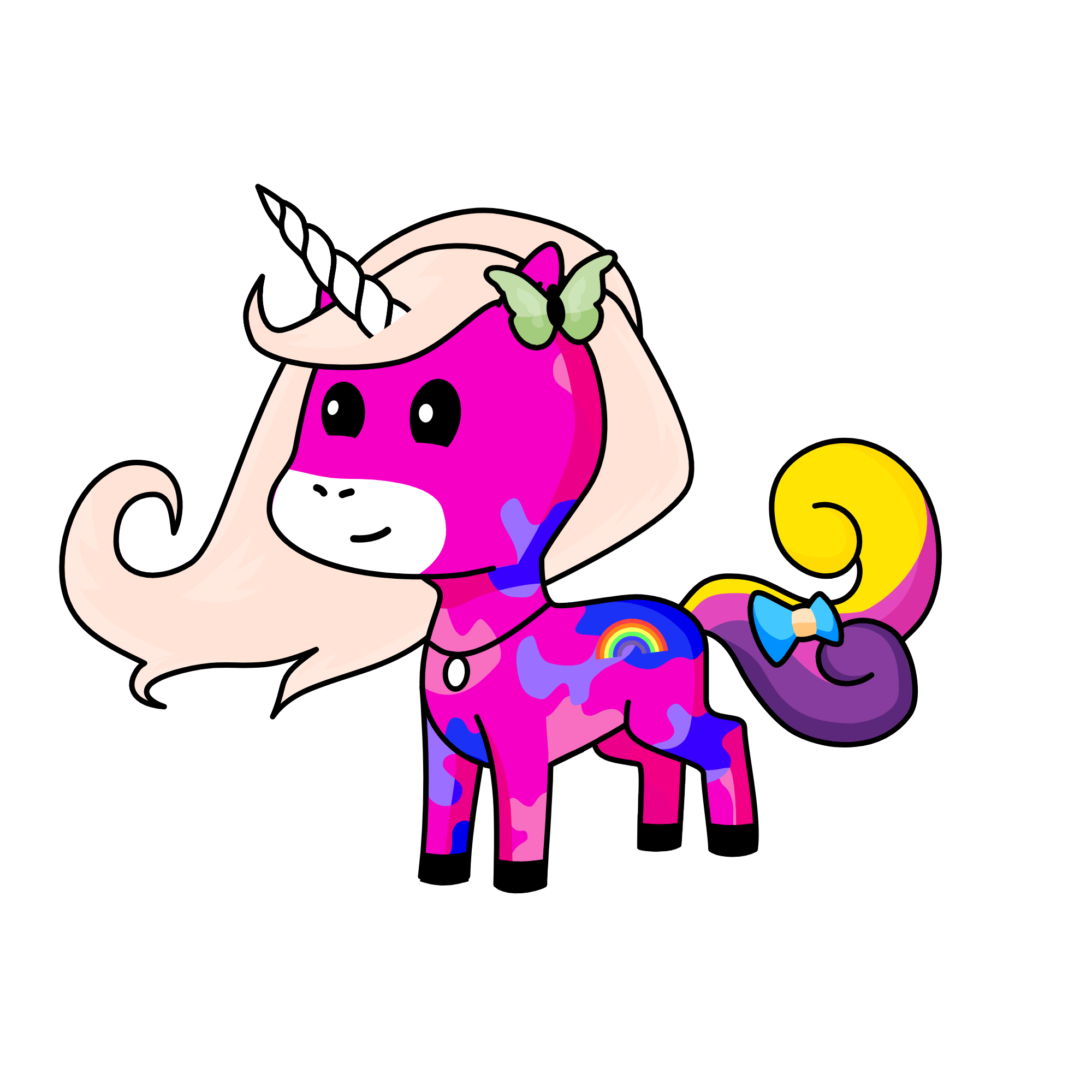 strawberry, the unicorn