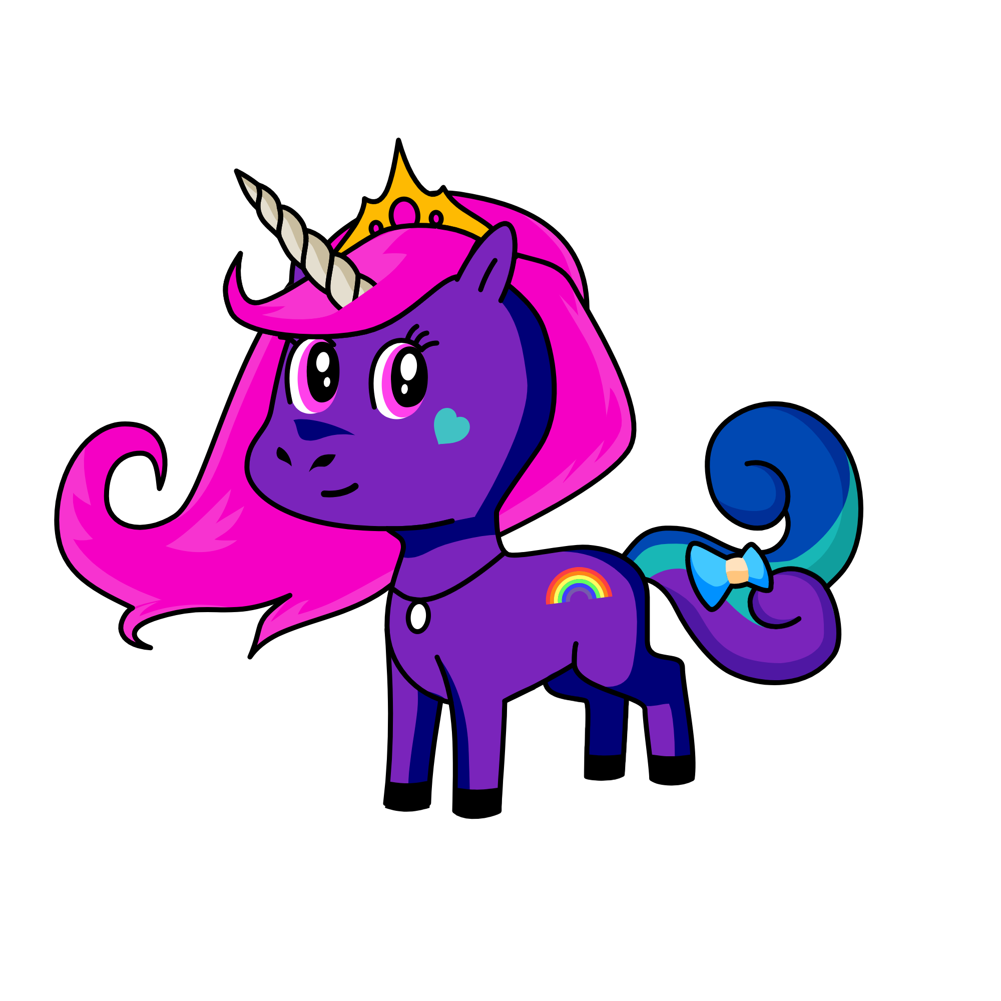 crystal, the unicorn