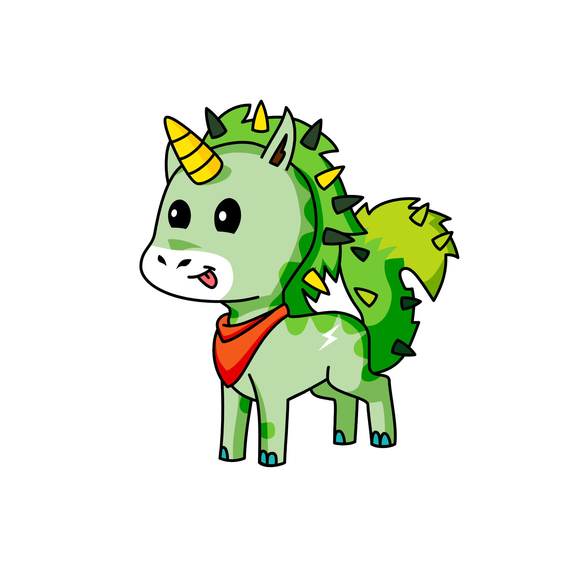 spike, the unicorn