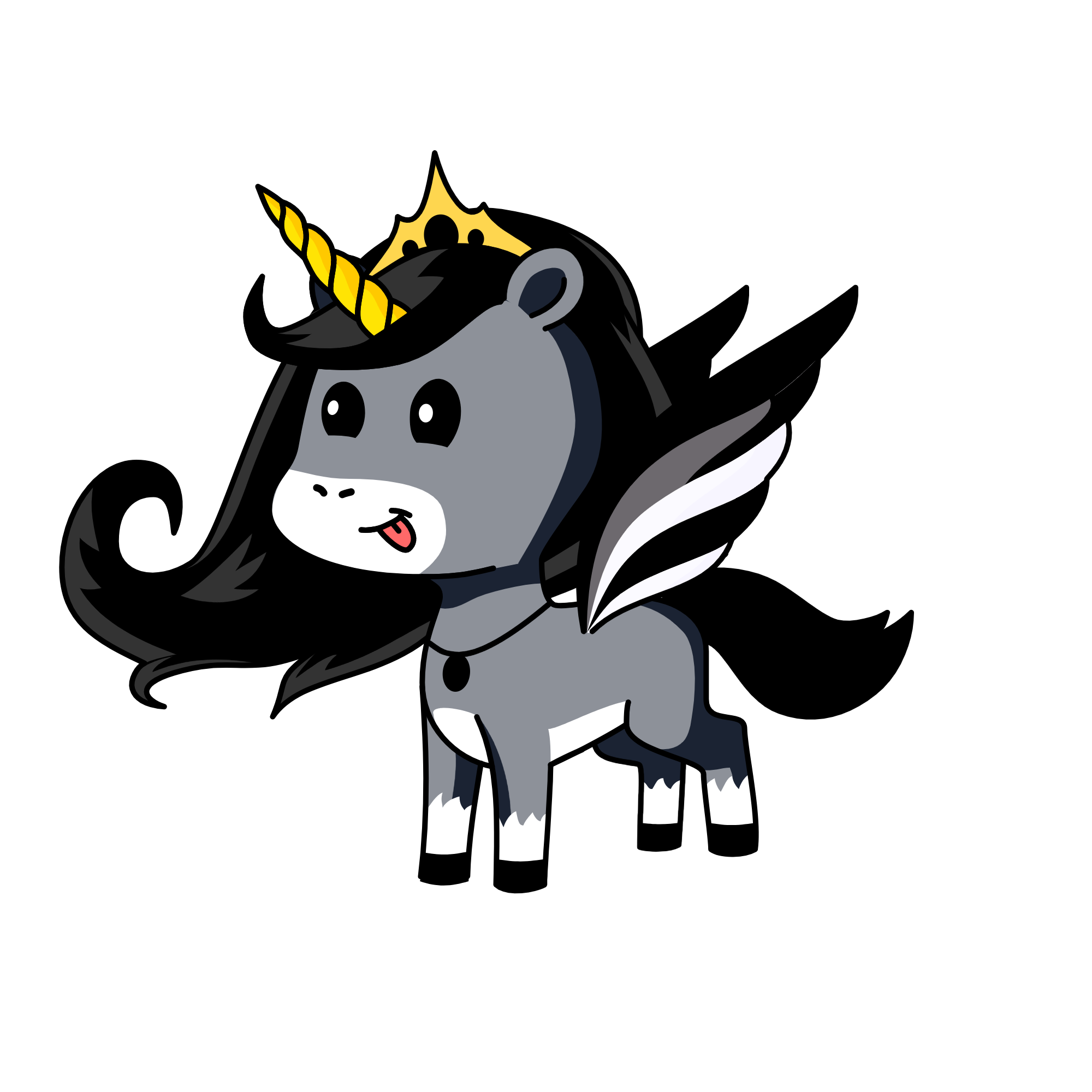 Delila Godess Of Darkness, the unicorn