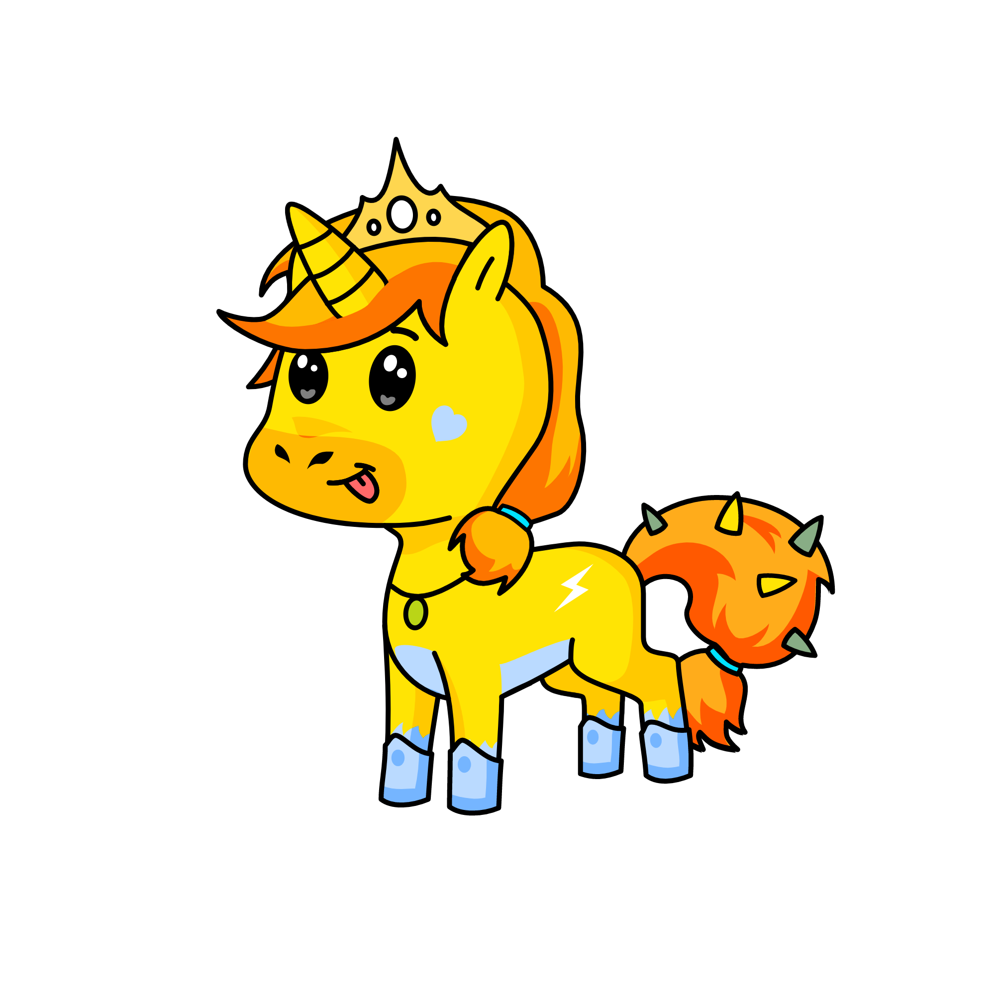 memu, the unicorn