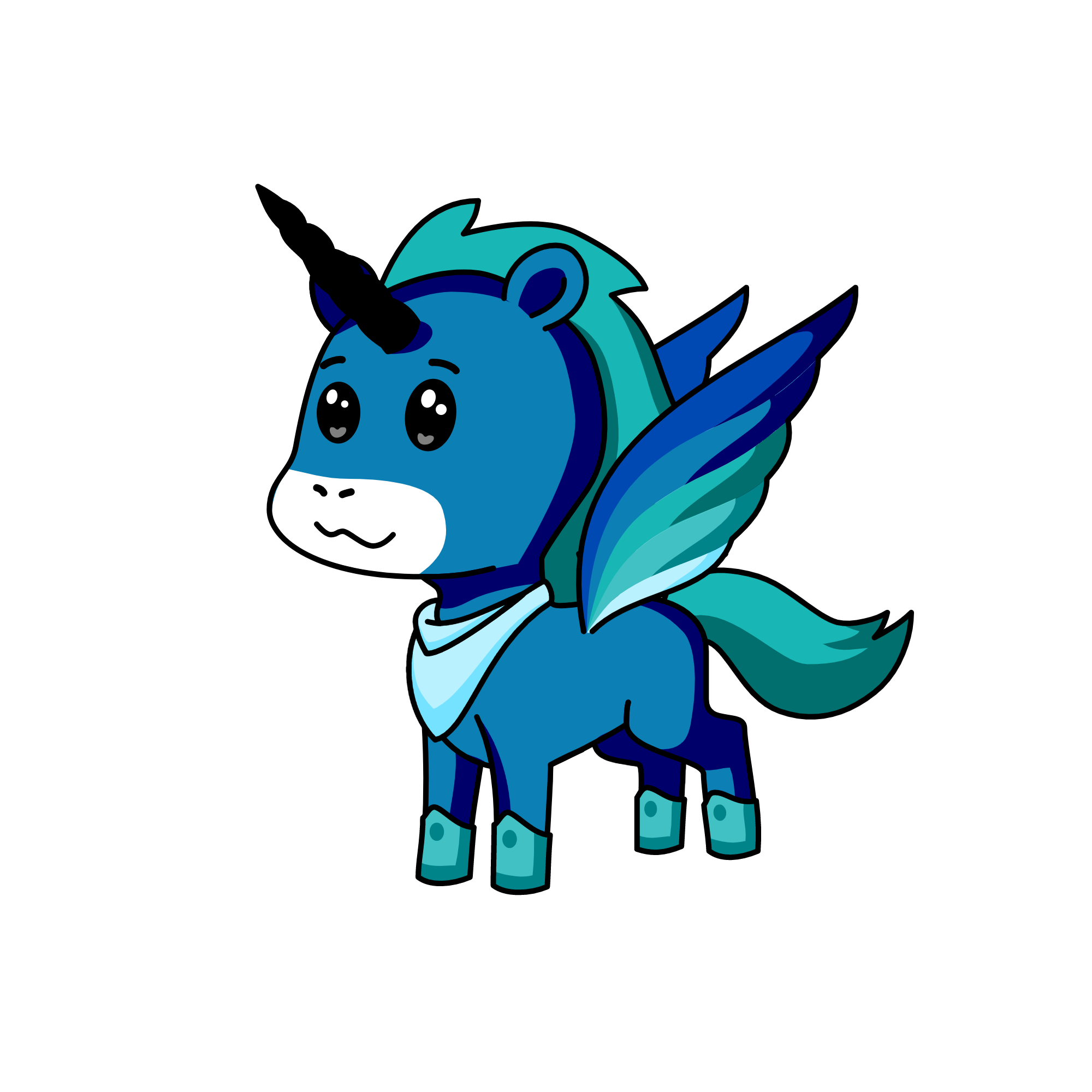 Sam The Angle Of Sadness :(, the unicorn