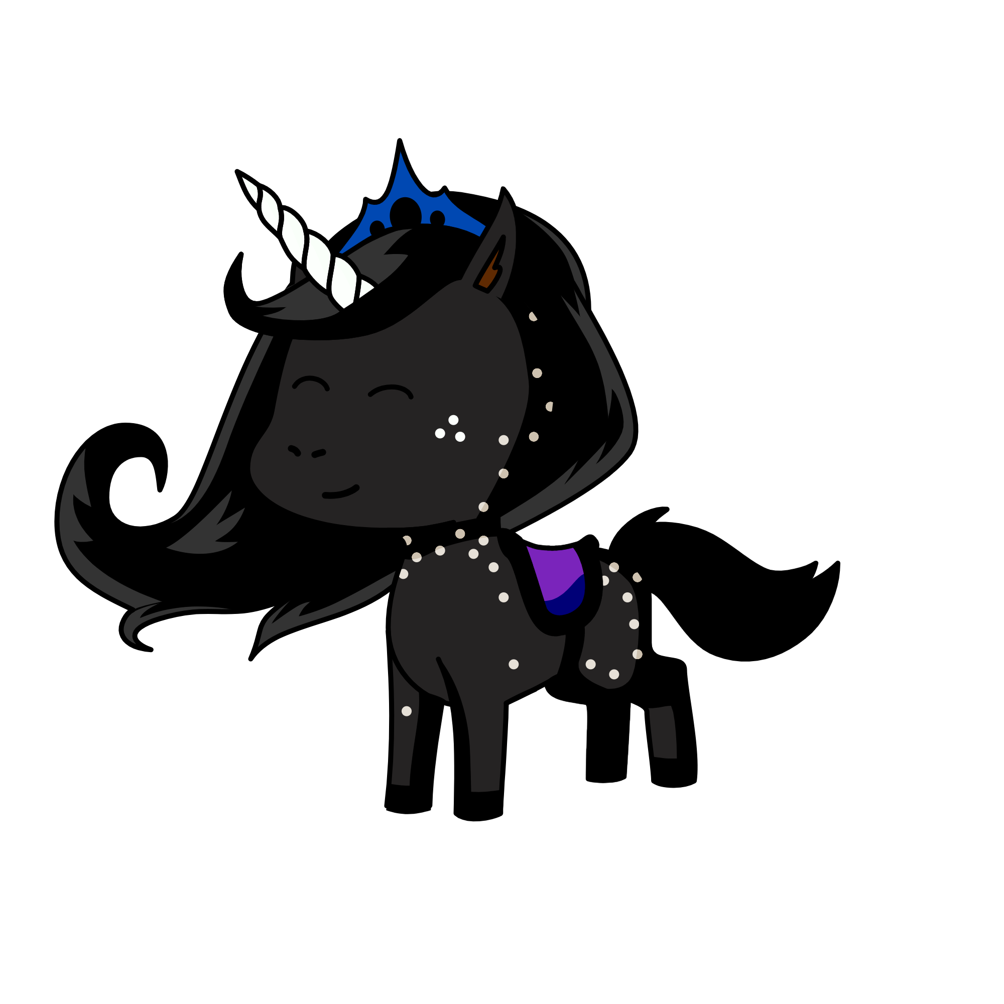 Nightshade, the unicorn