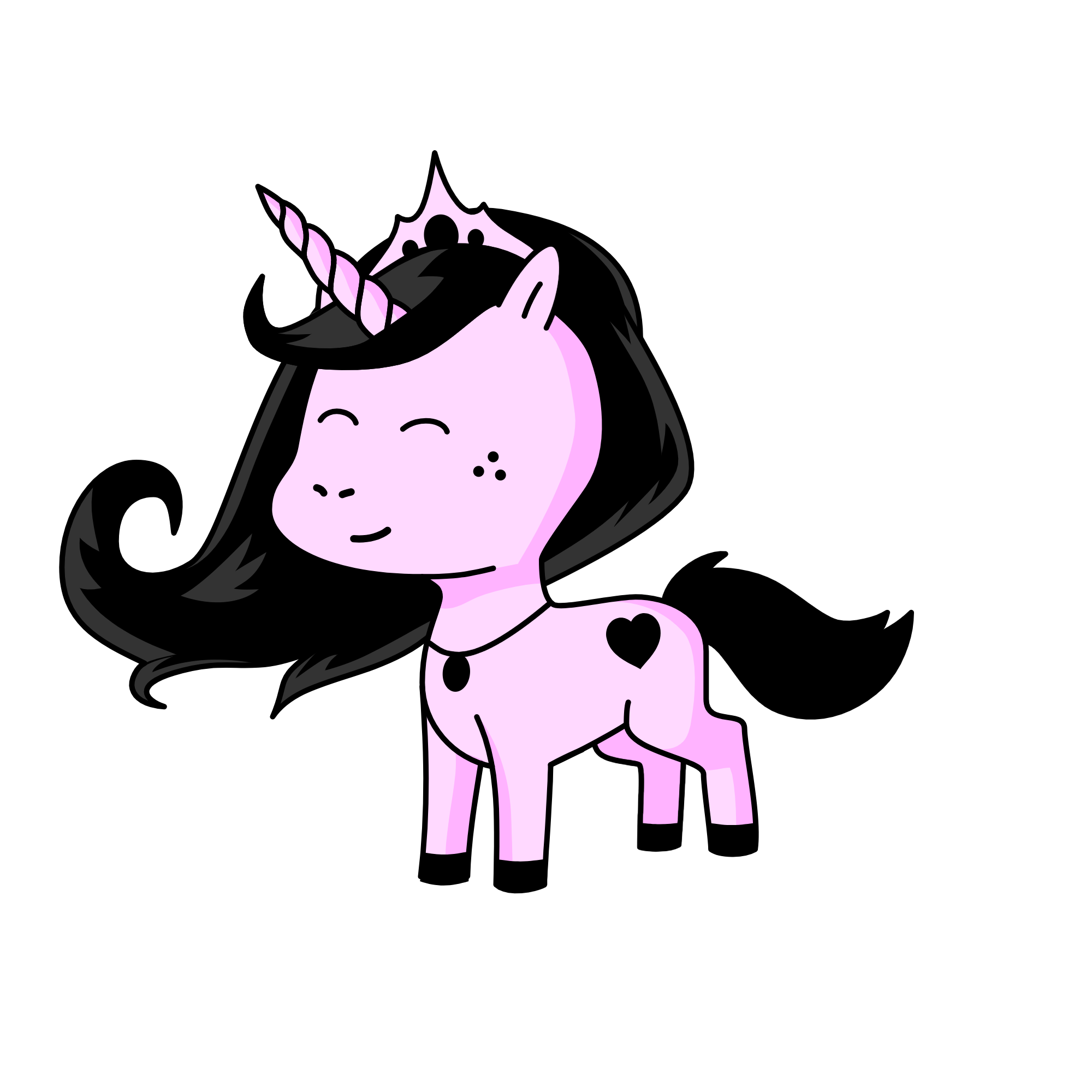 Dotty Heart, the unicorn