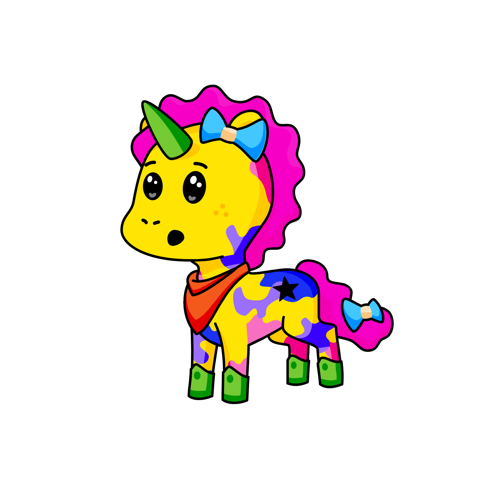 Love Math, the unicorn