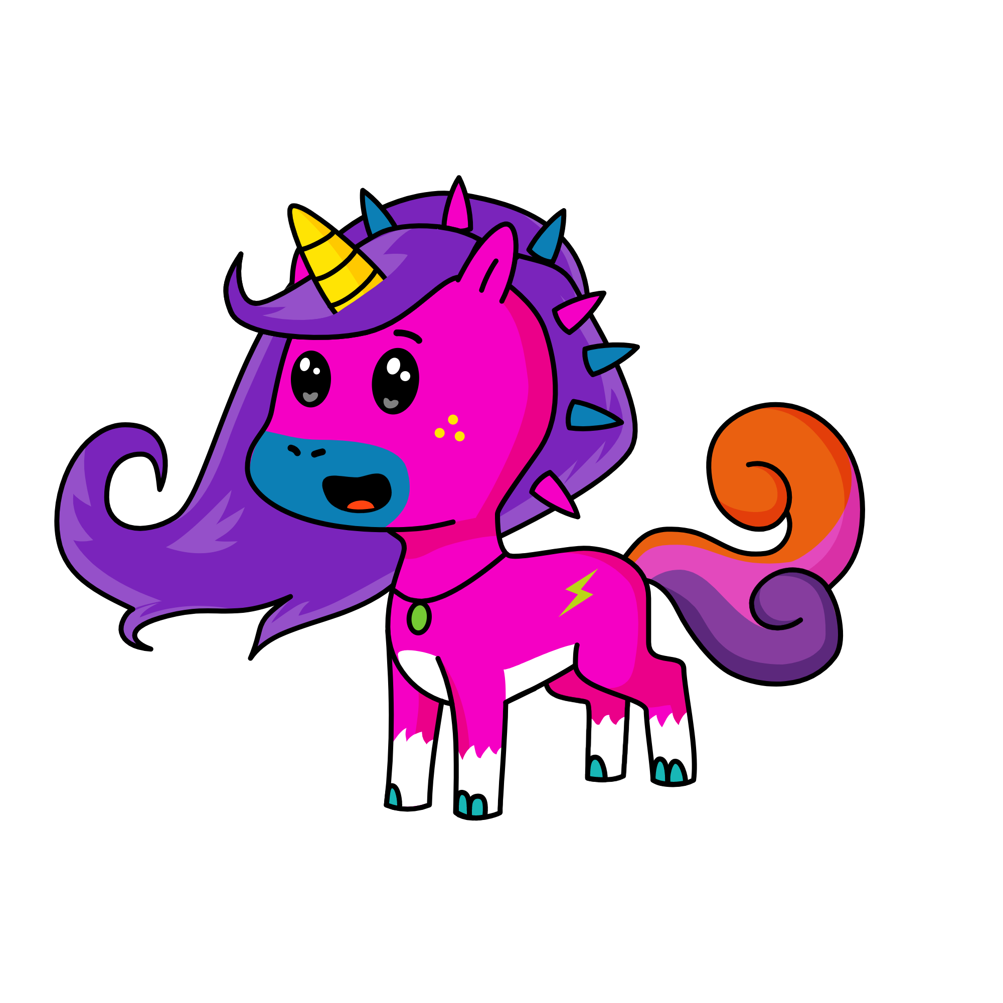 blah, the unicorn