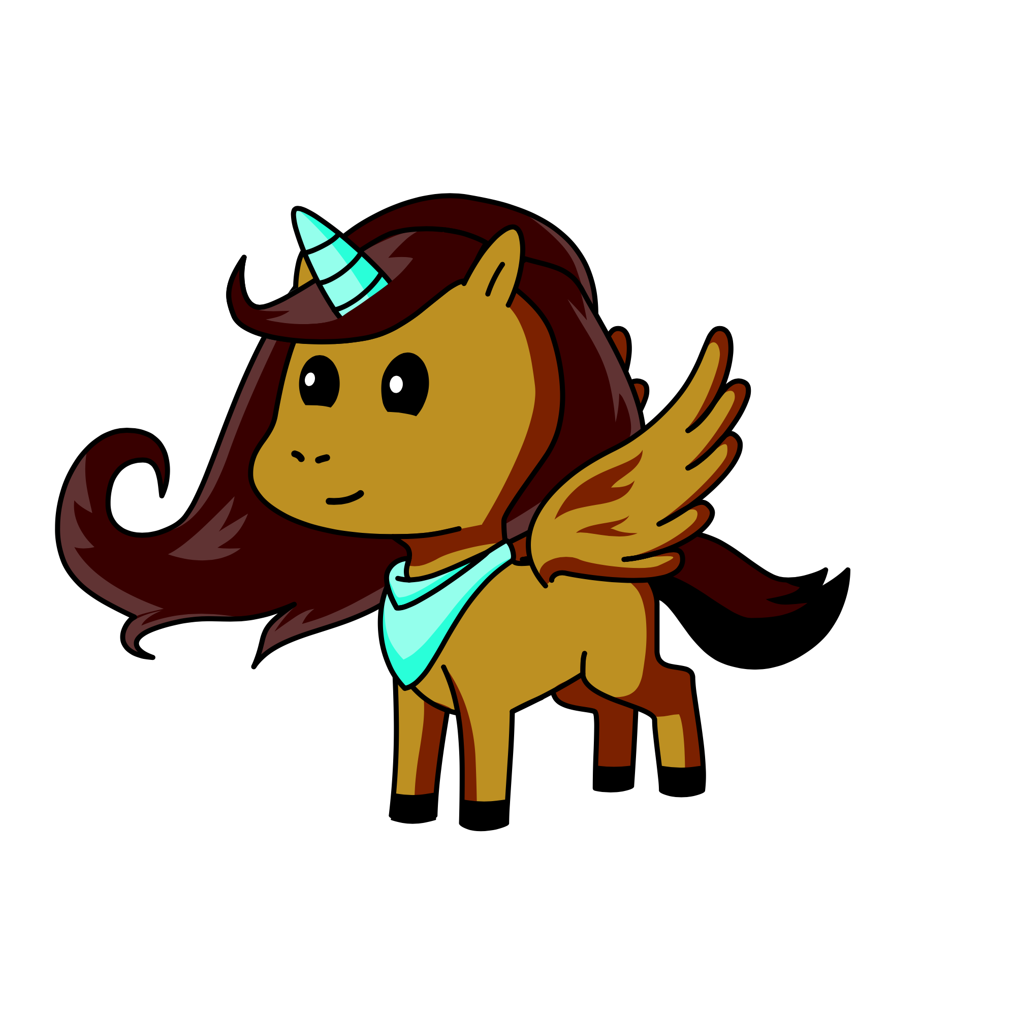 minty, the unicorn