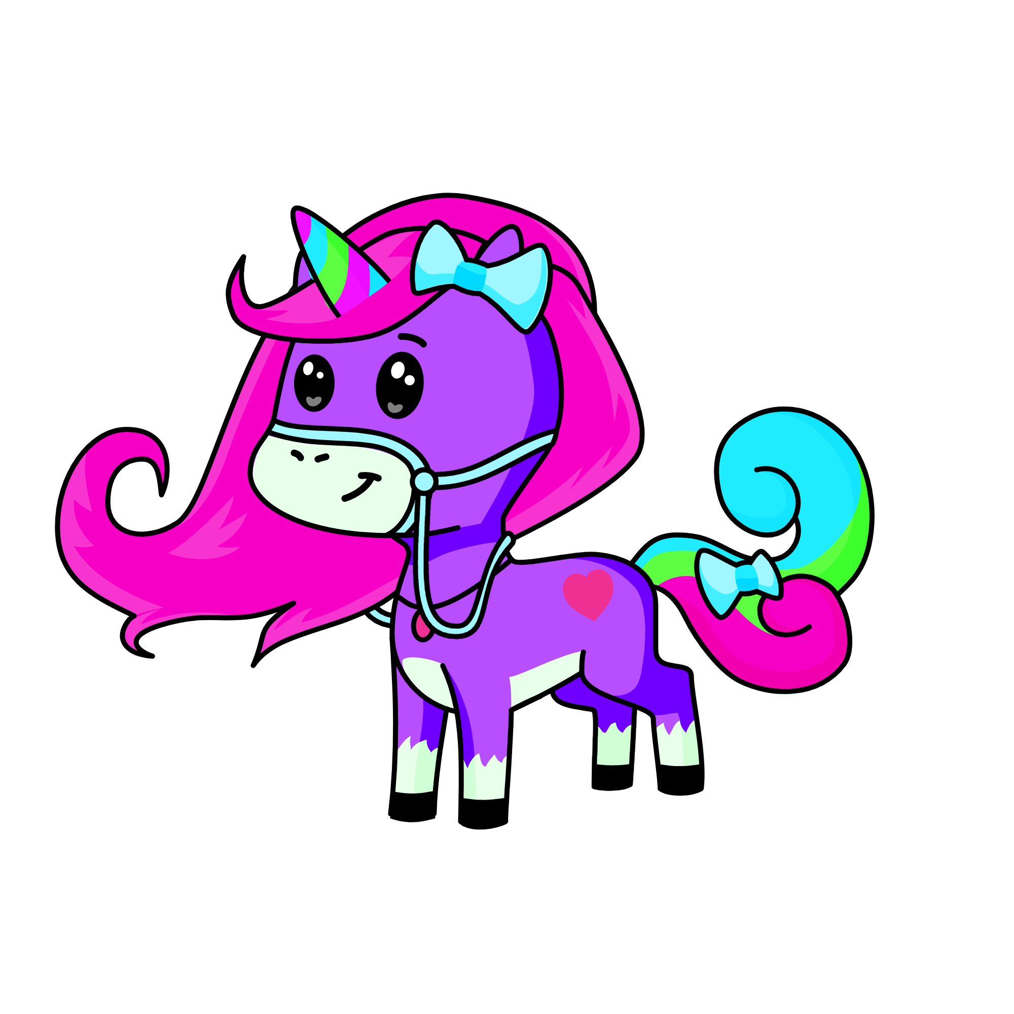 pinky, the unicorn