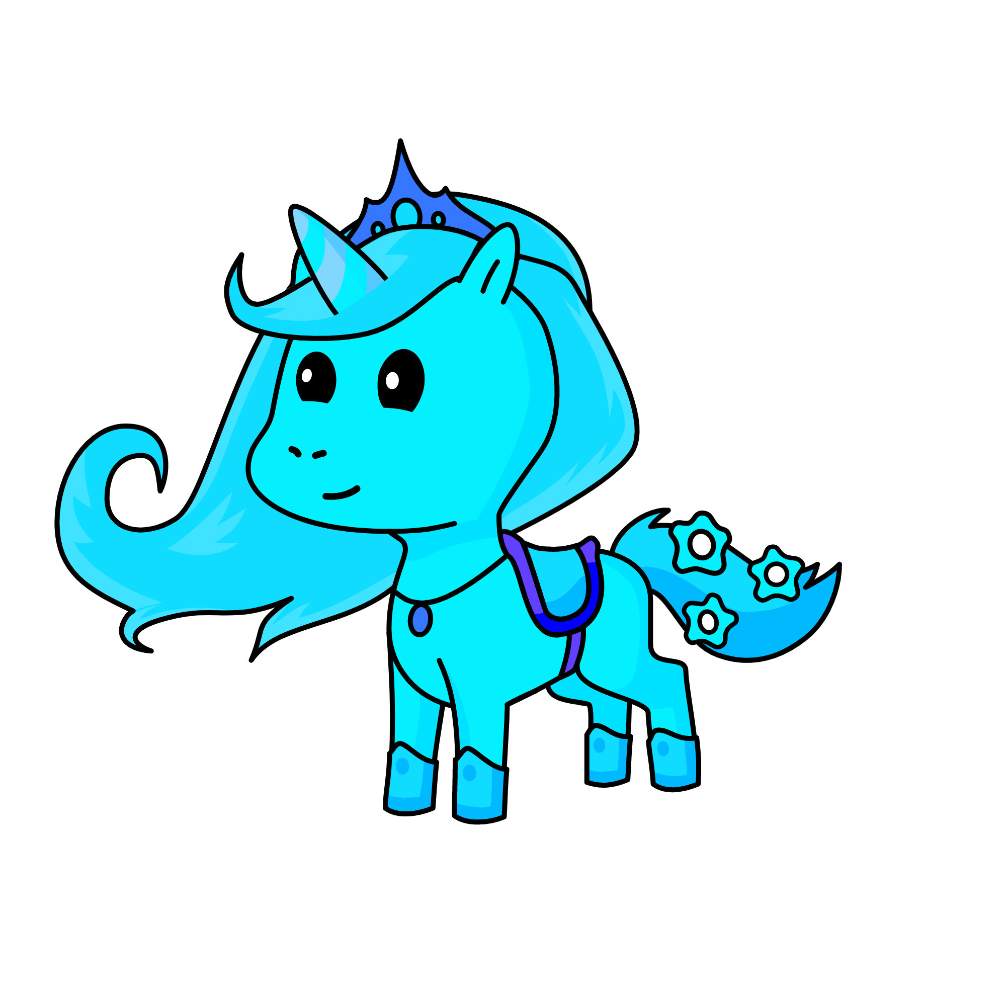 Tini, the unicorn