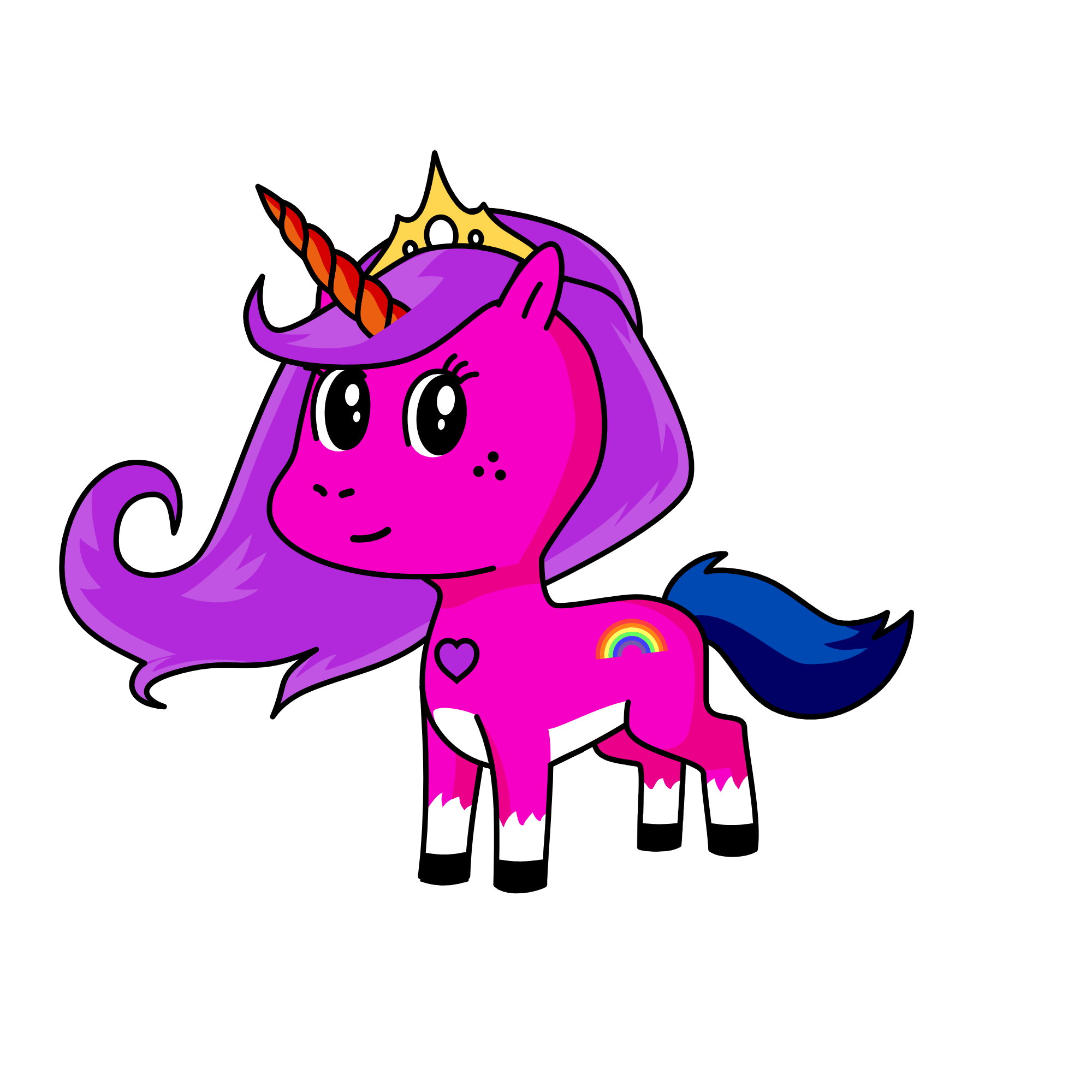 prenses cici, the unicorn