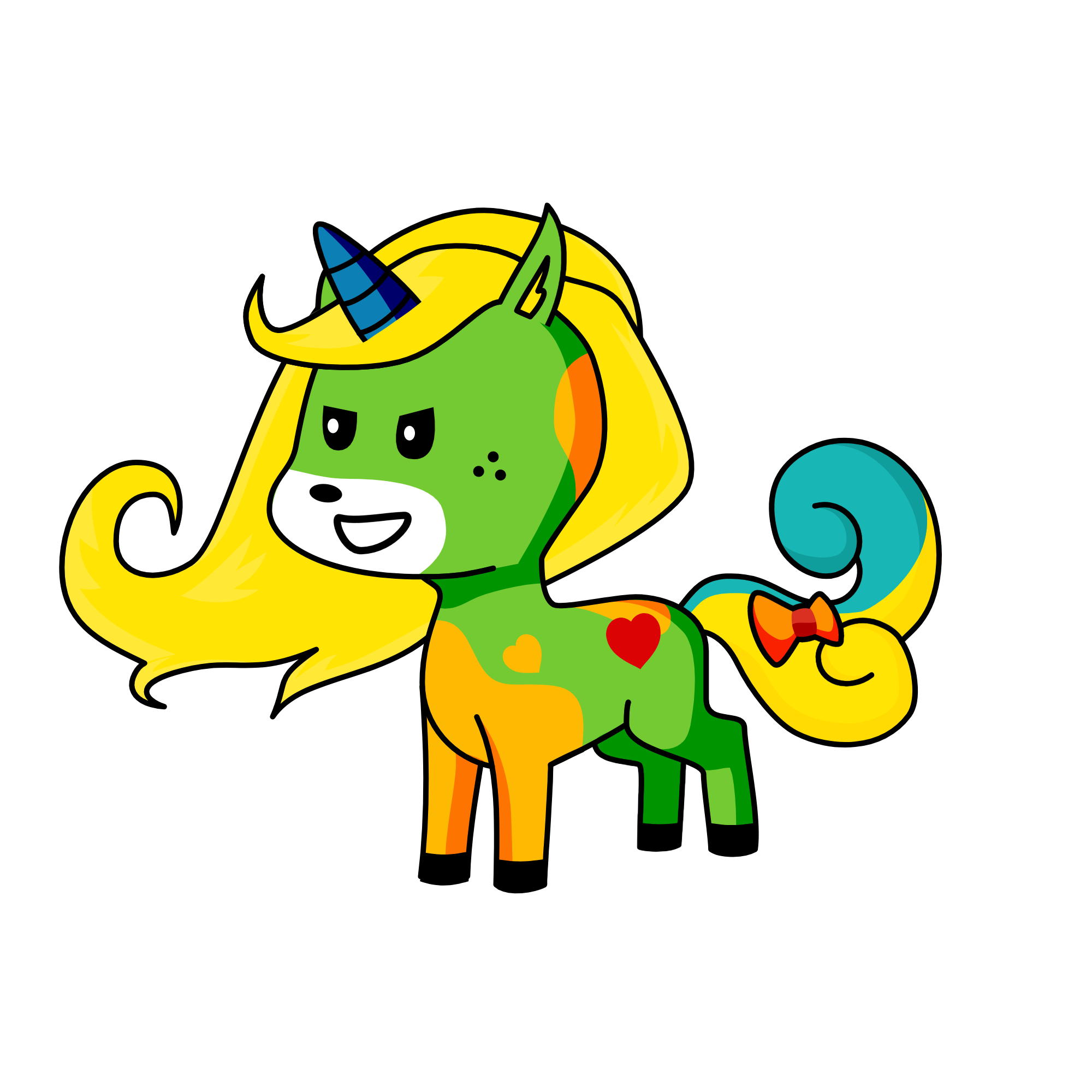 gg, the unicorn