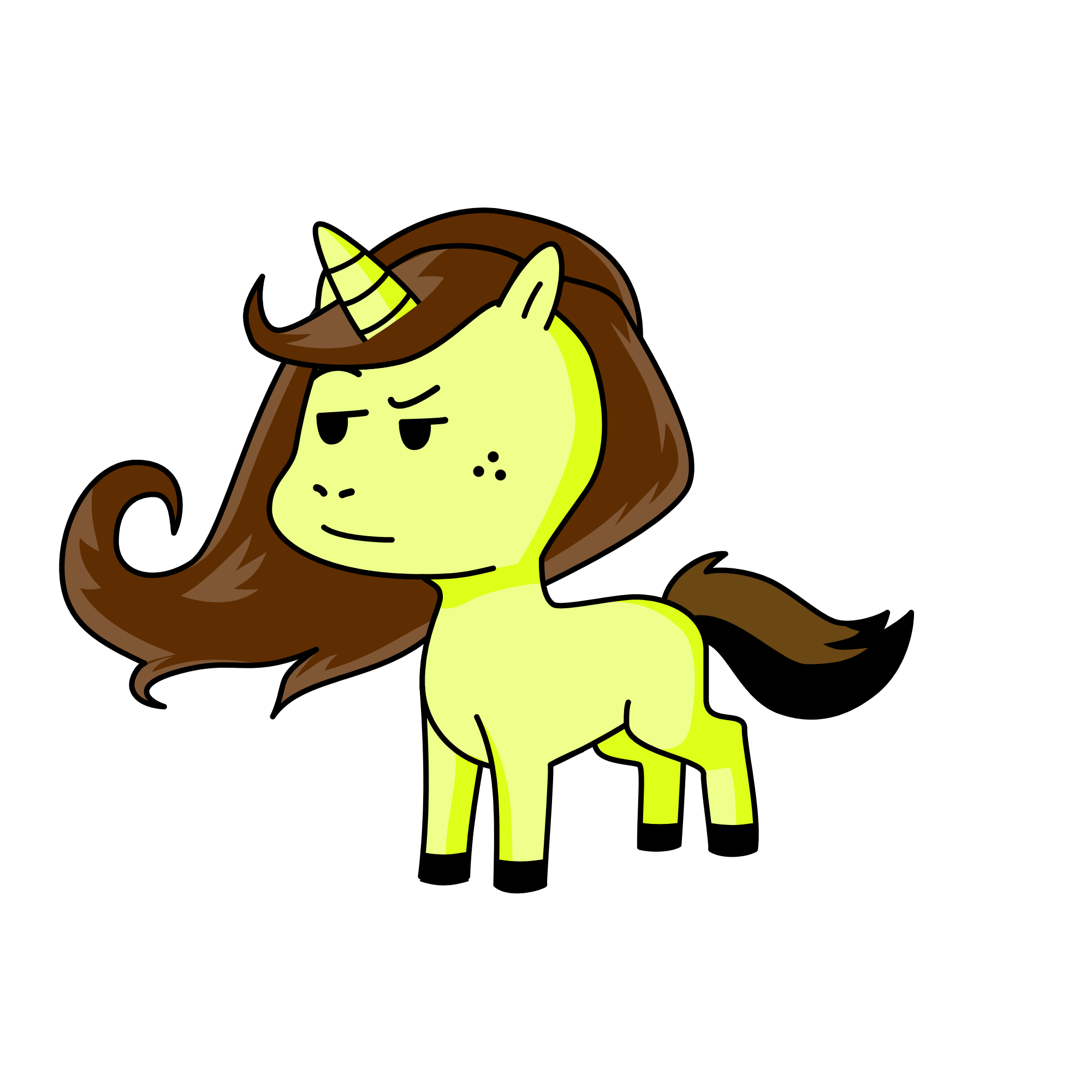Kitty, the unicorn