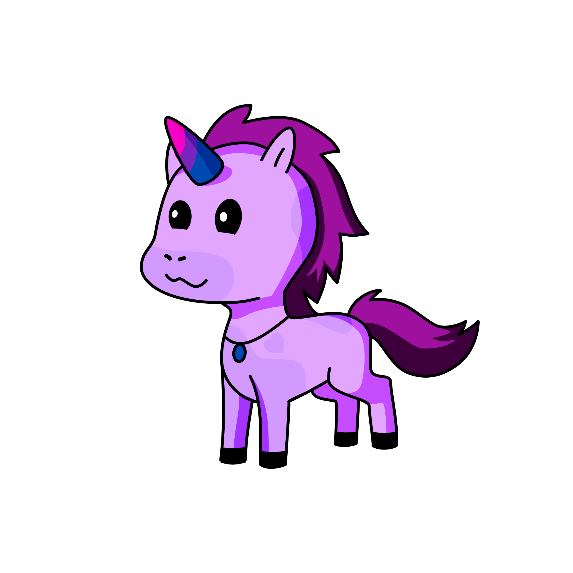 Pawz, the unicorn