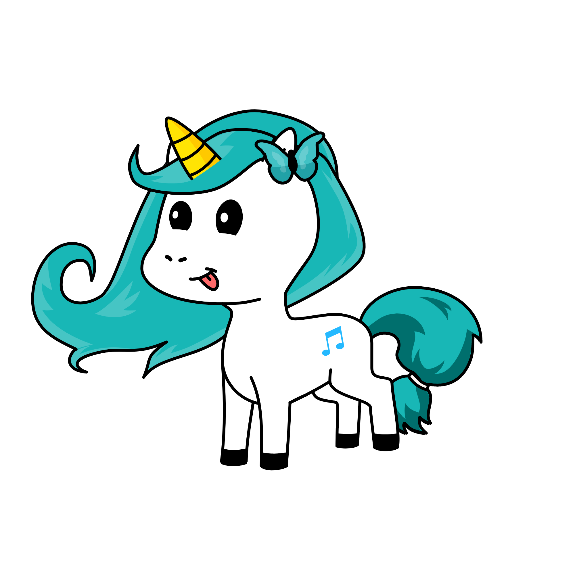 Jorden, the unicorn
