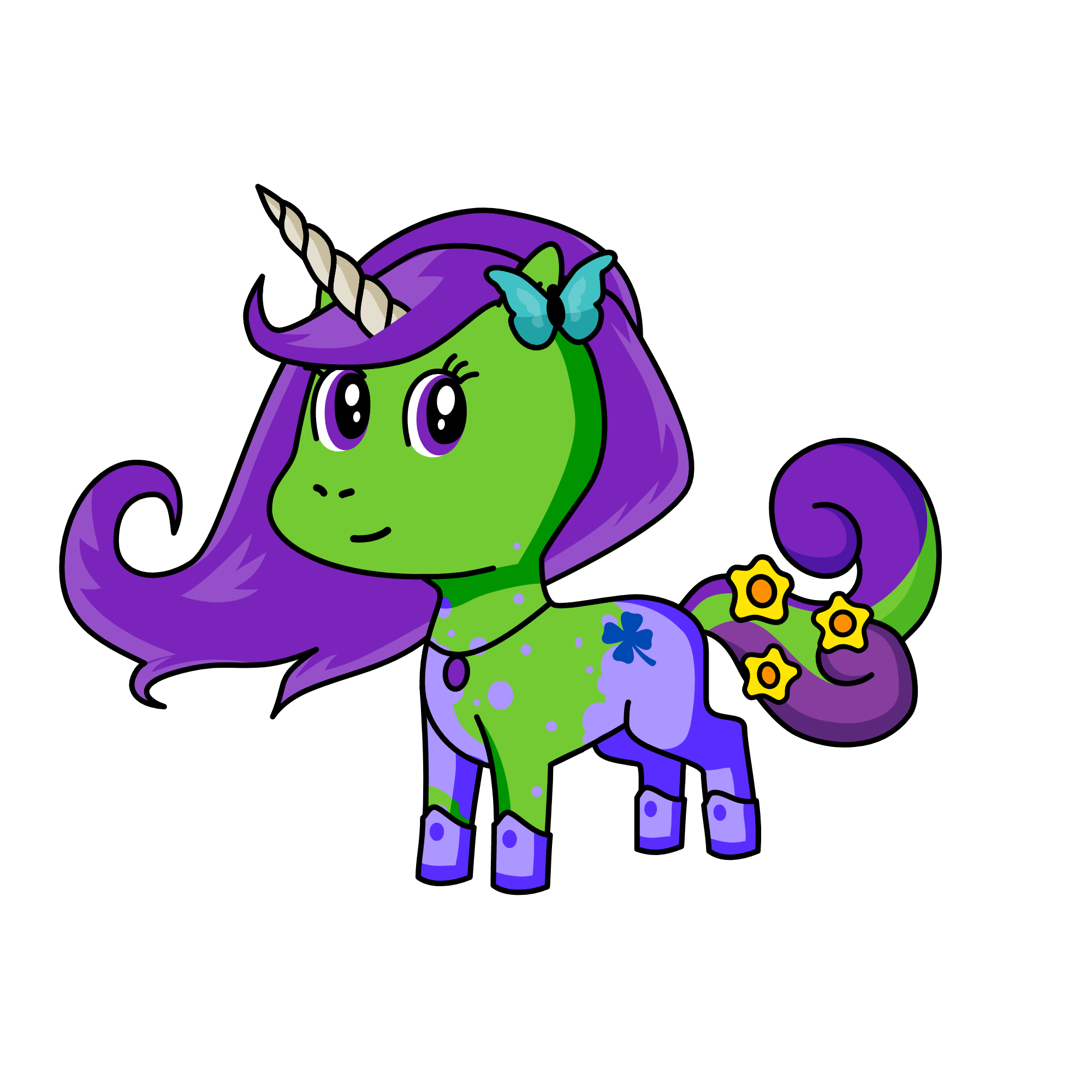 Tita, the unicorn