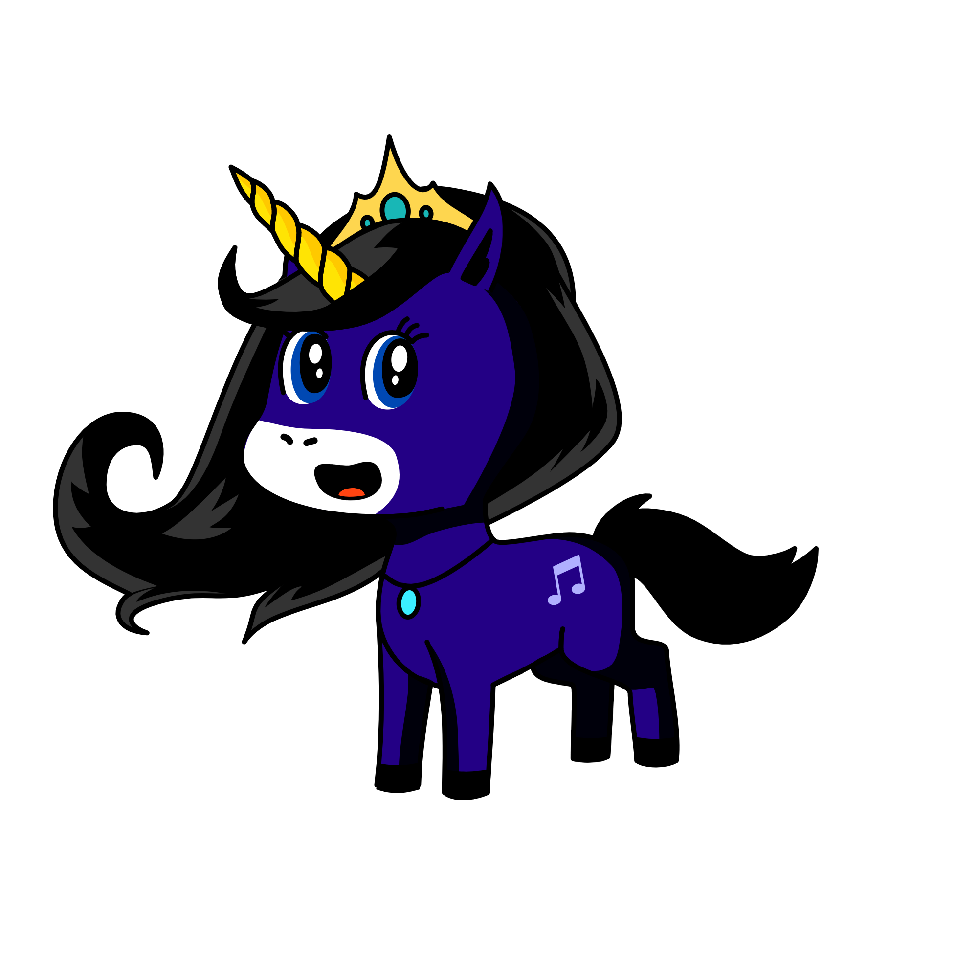 midnight, the unicorn