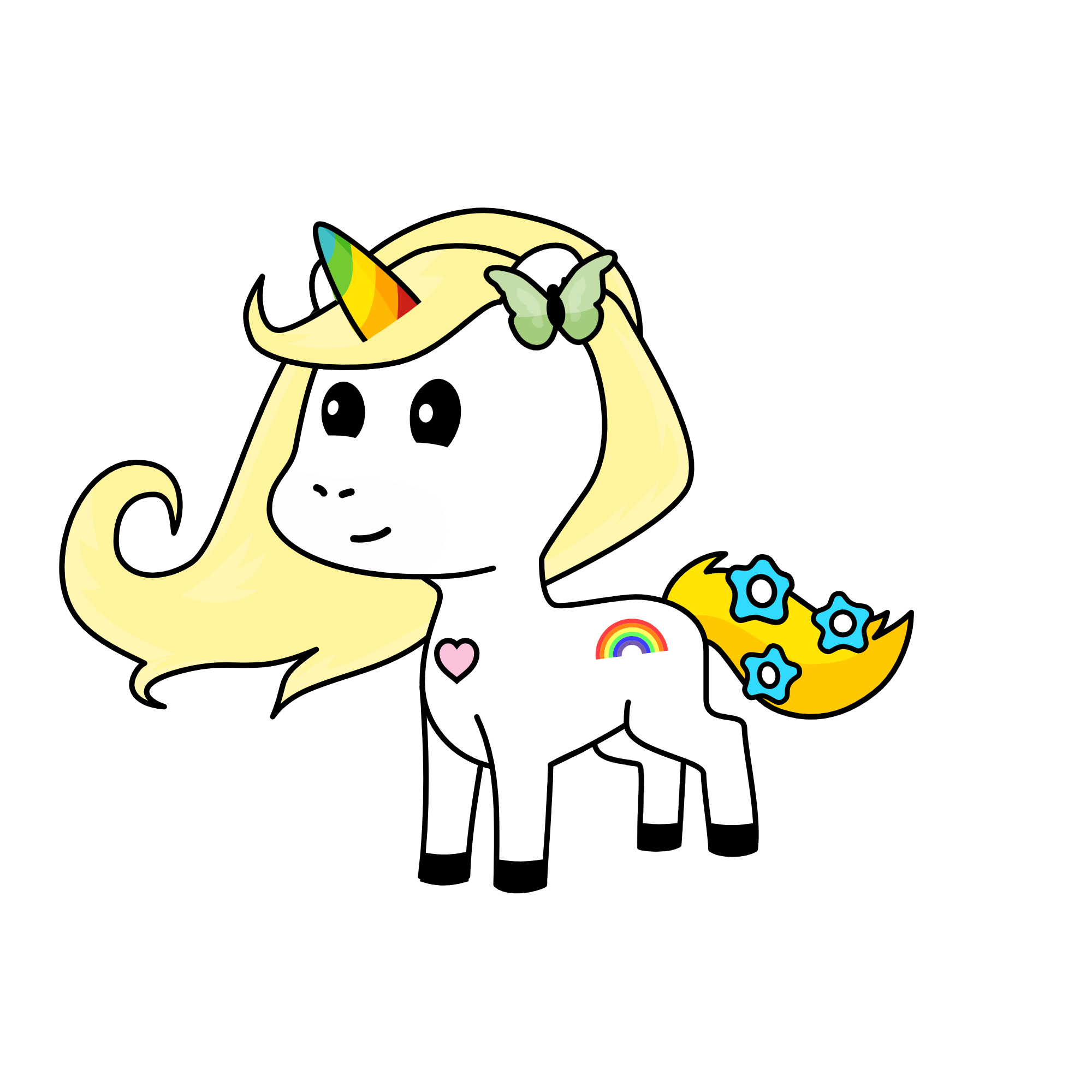 Luna, the unicorn