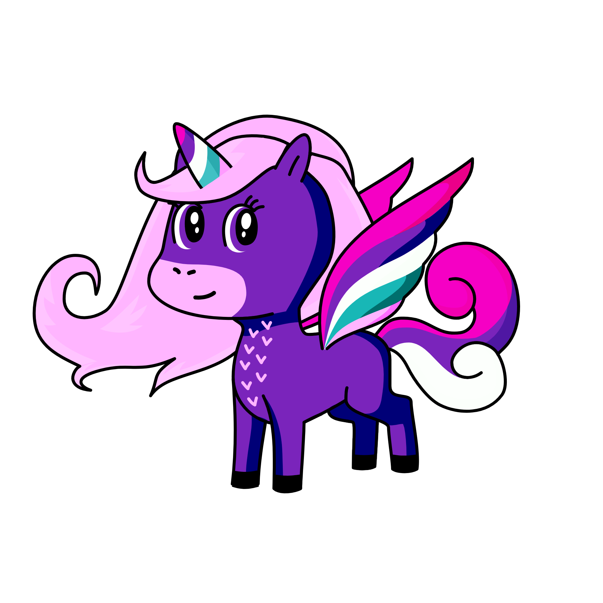 Leah May, the unicorn