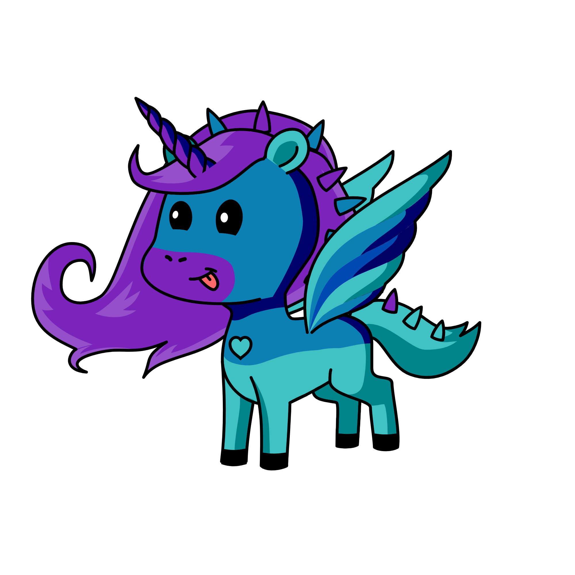 BFF DESIGN , the unicorn
