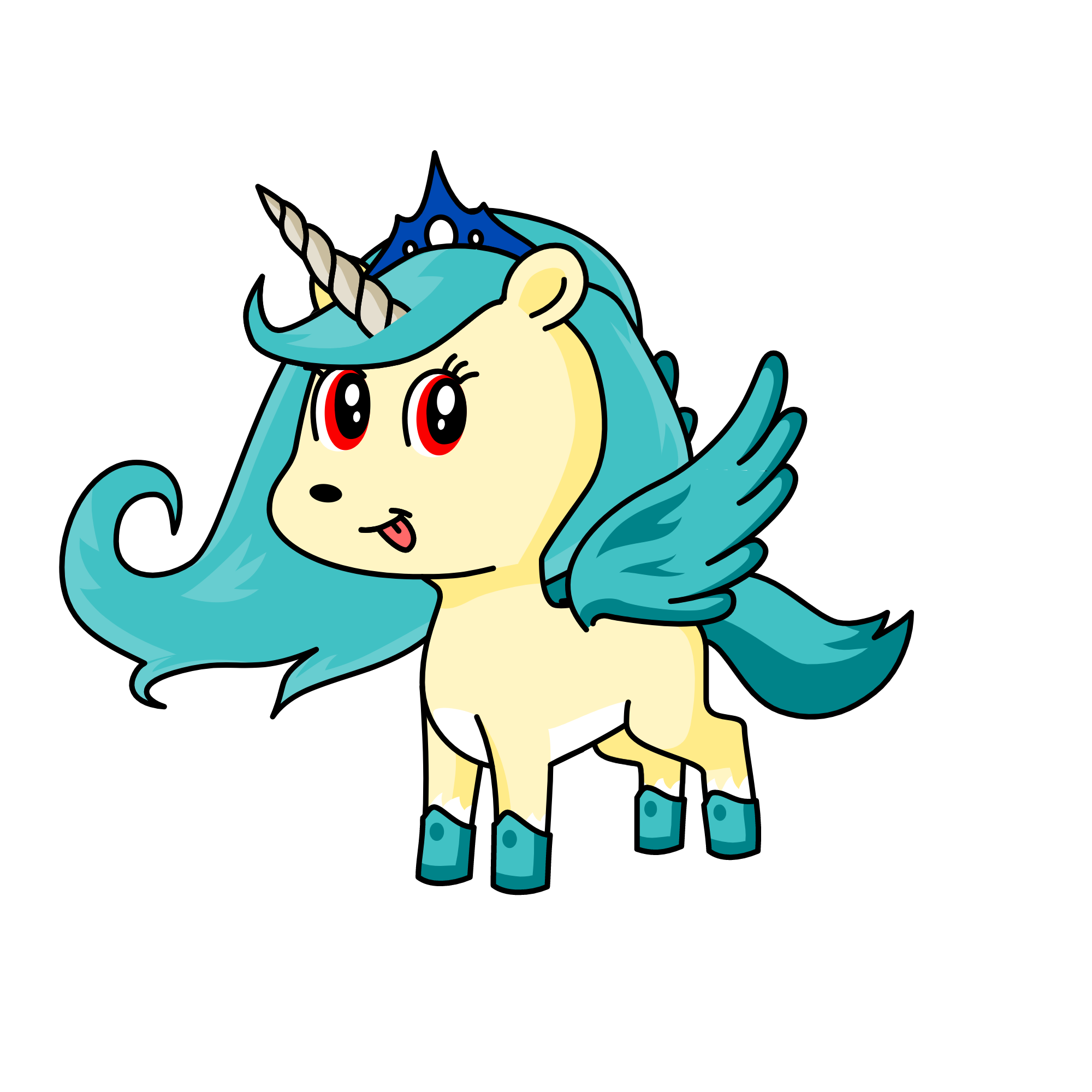 Prinncess Eri, the unicorn