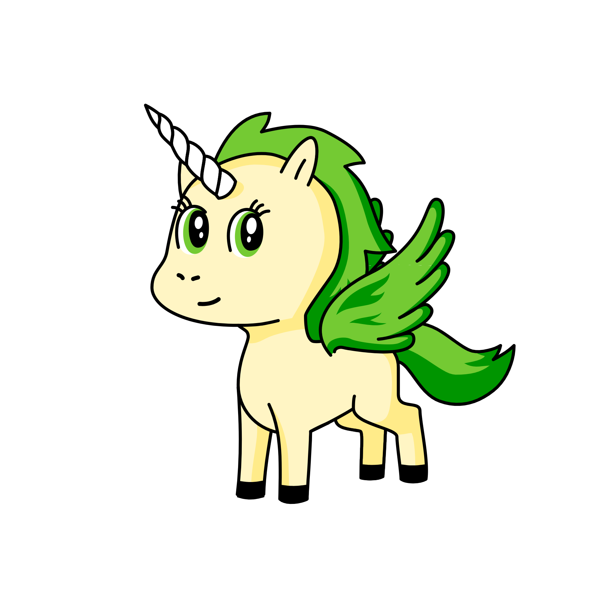 Prince itzuku, the unicorn
