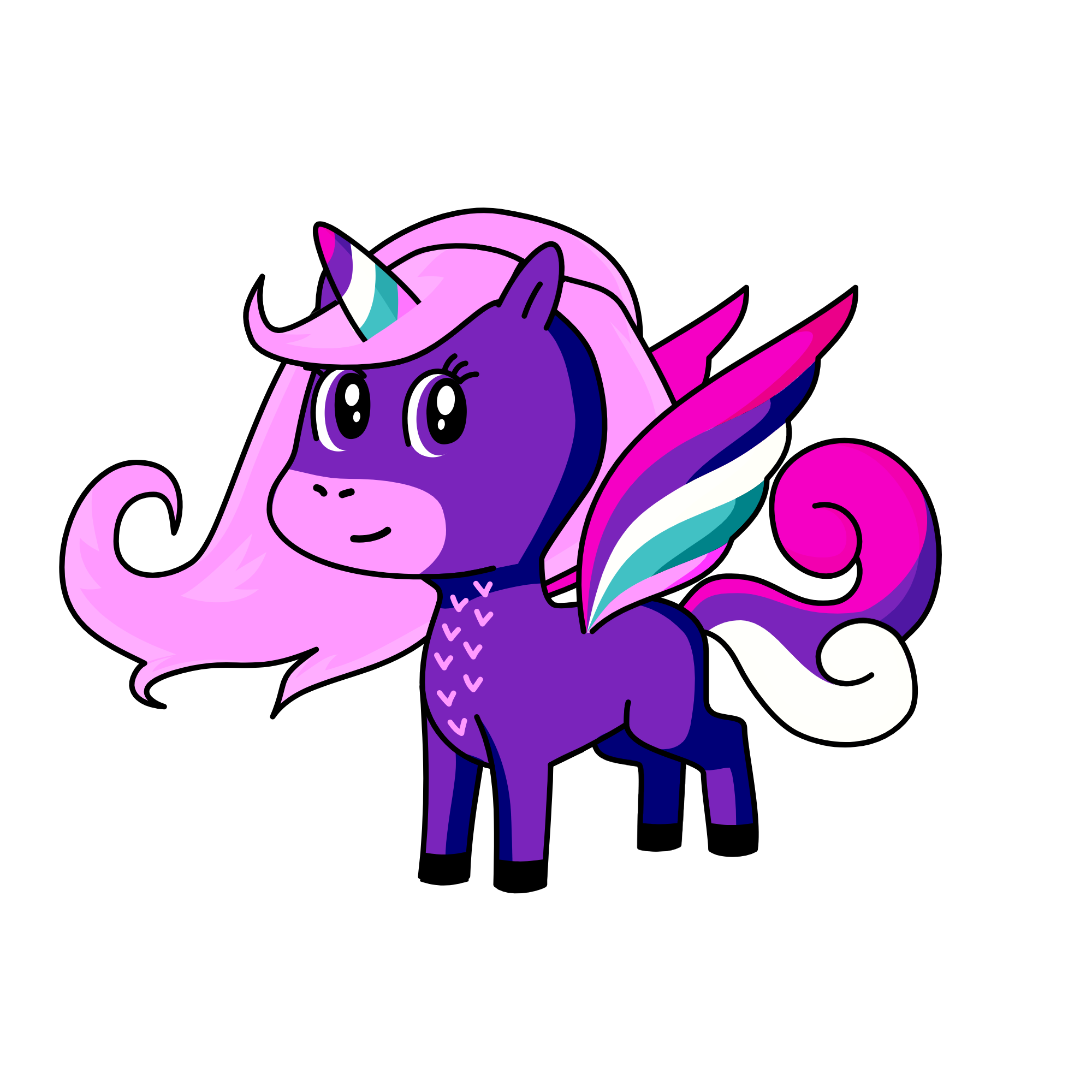 Leagh May, the unicorn
