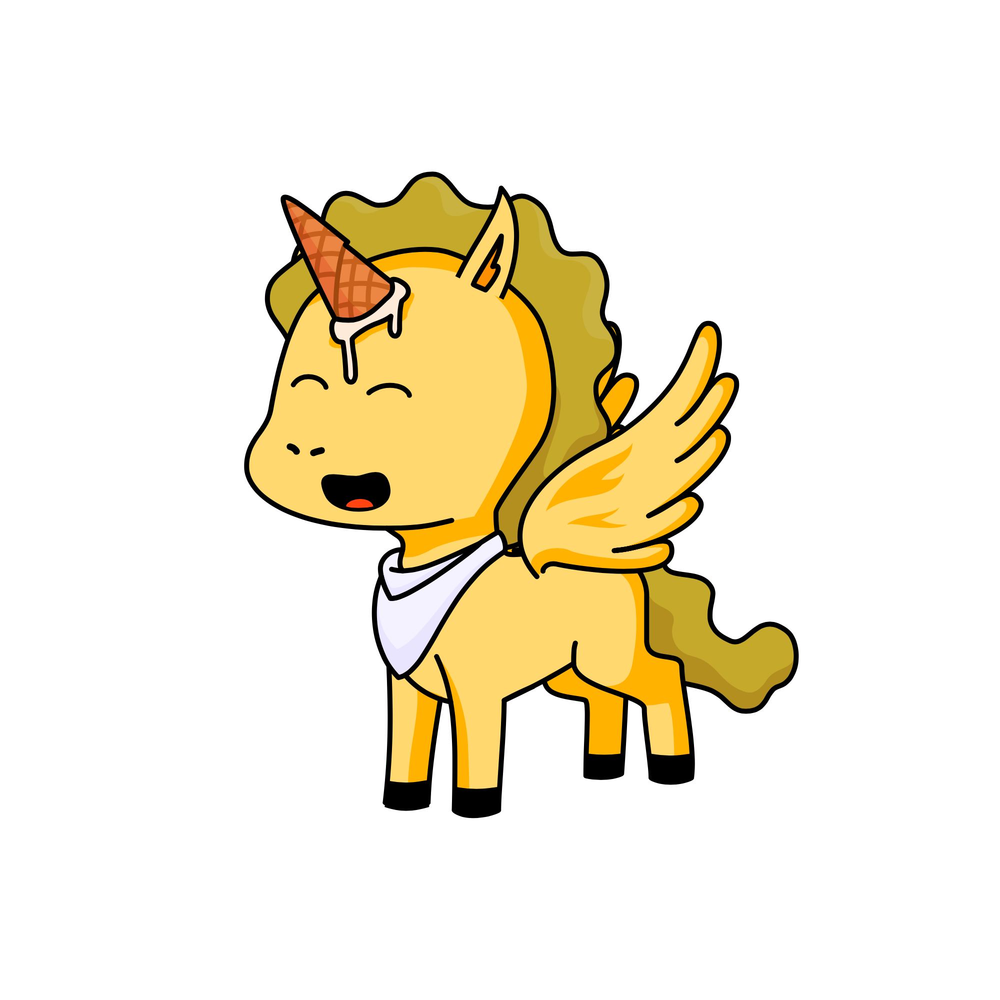mossy, the unicorn