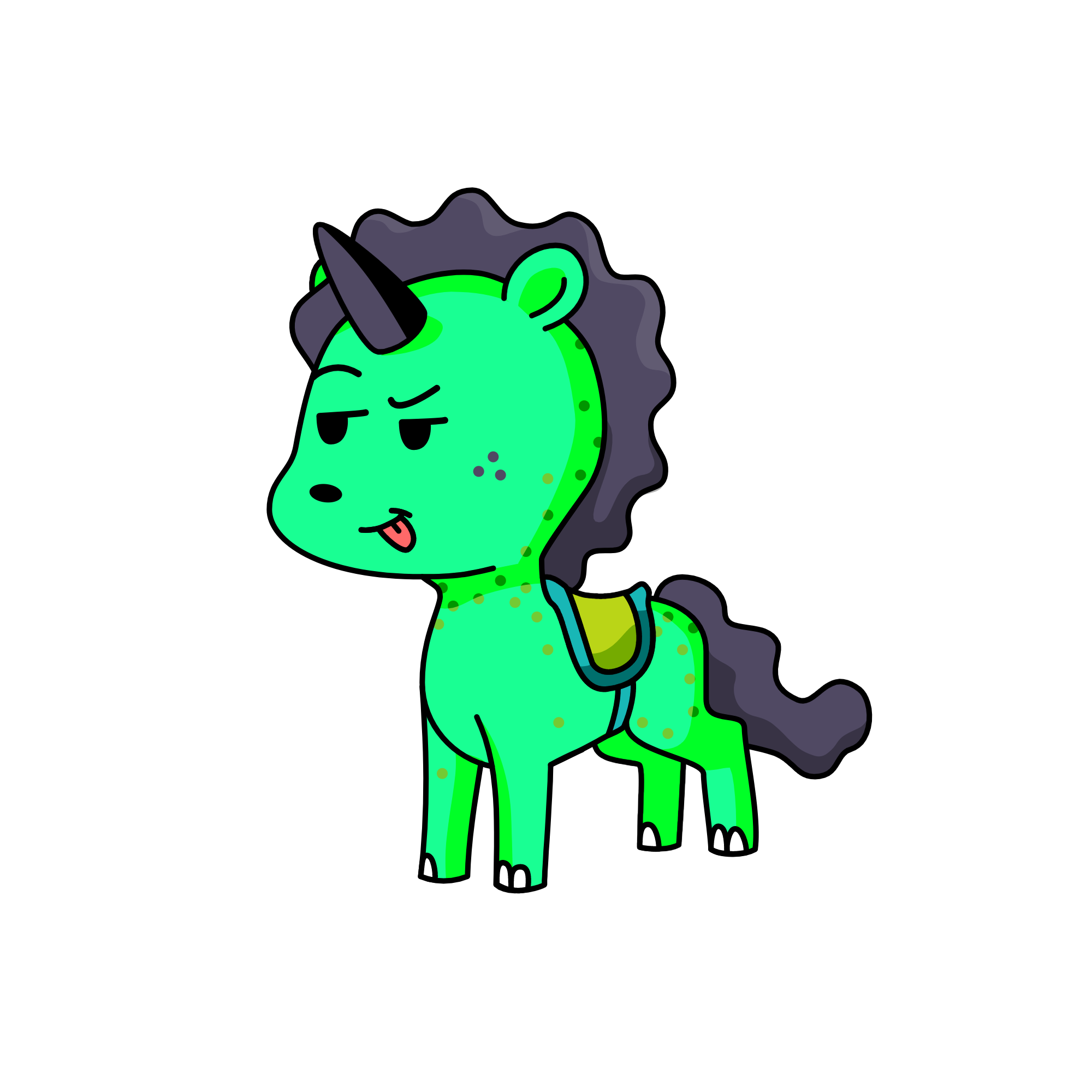 crazy weirdo, the unicorn
