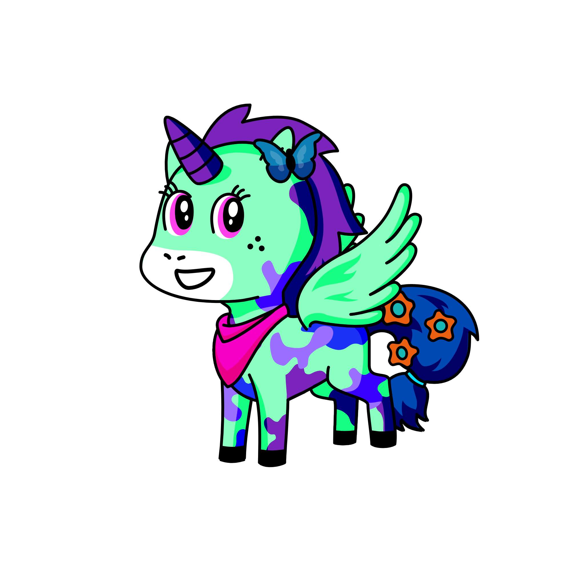 wild dazzle sparkle rainbow glitter women , the unicorn