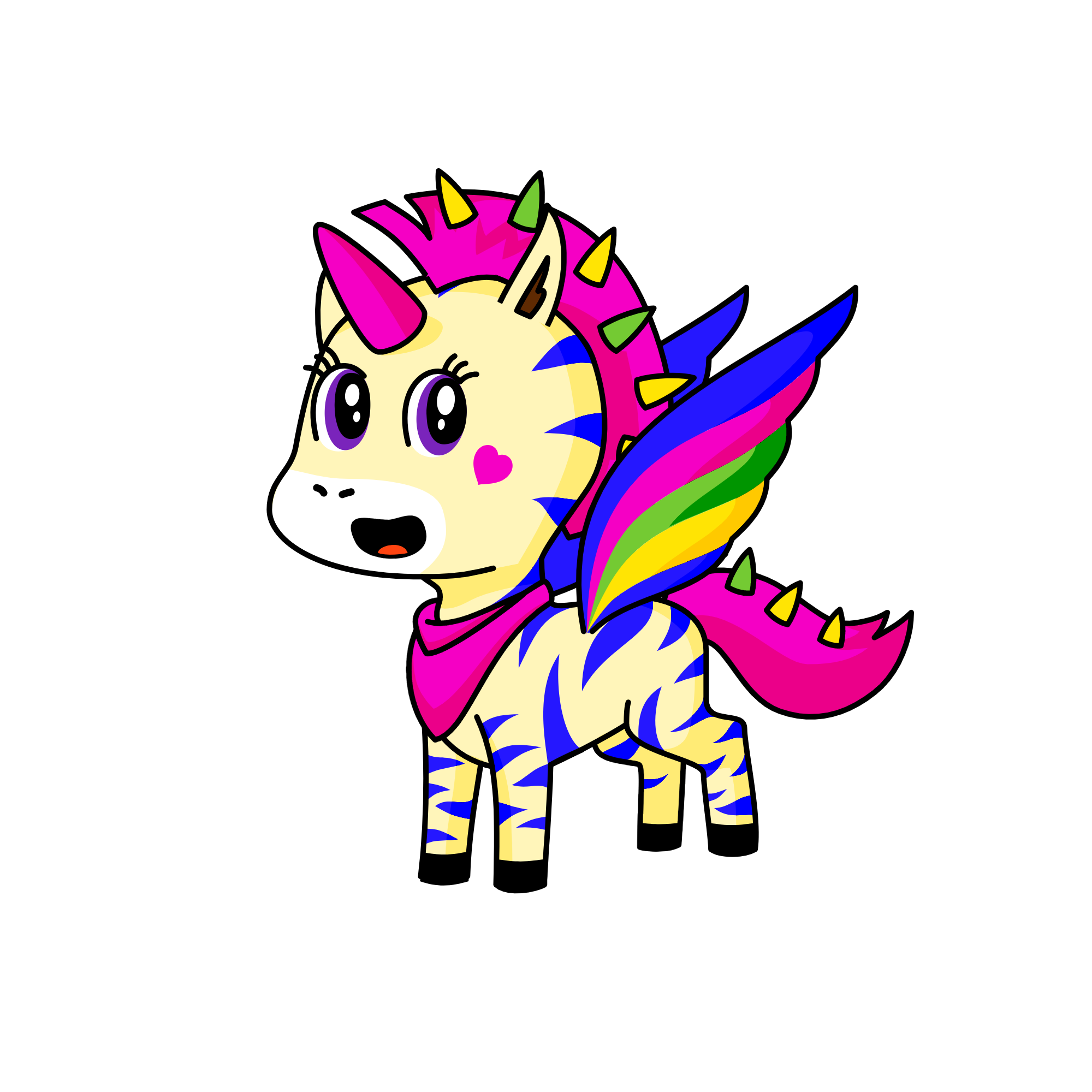 may desert queen of wild, the unicorn