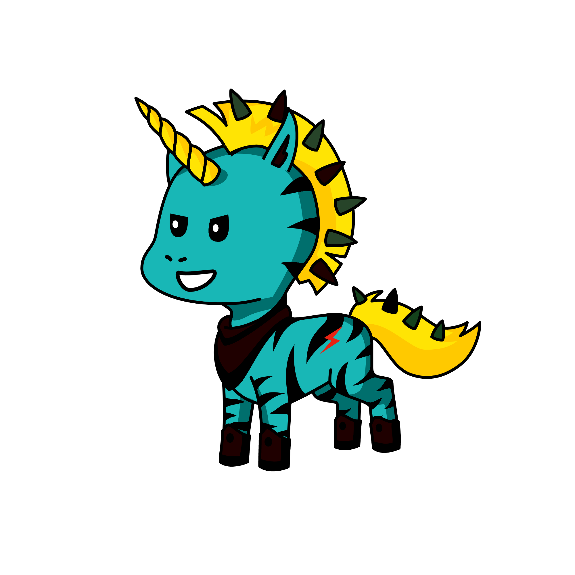 spike, the unicorn