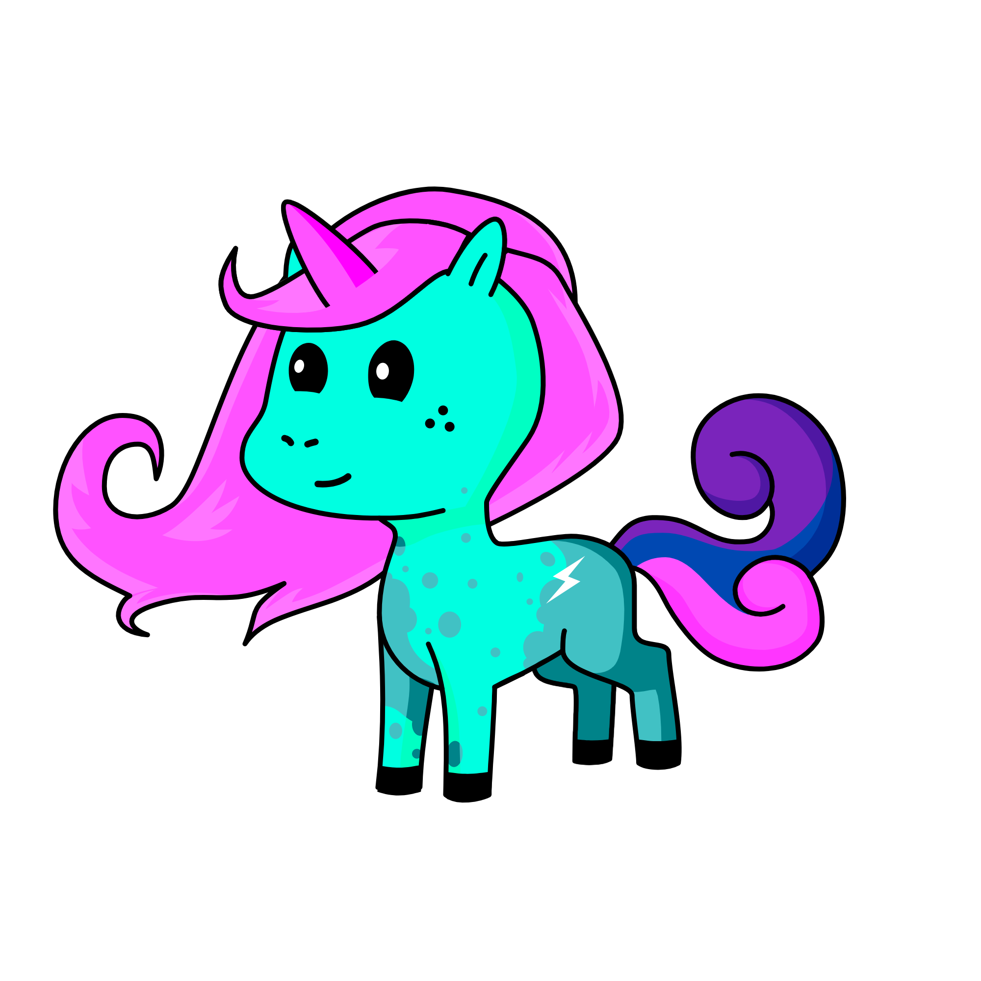 minty, the unicorn